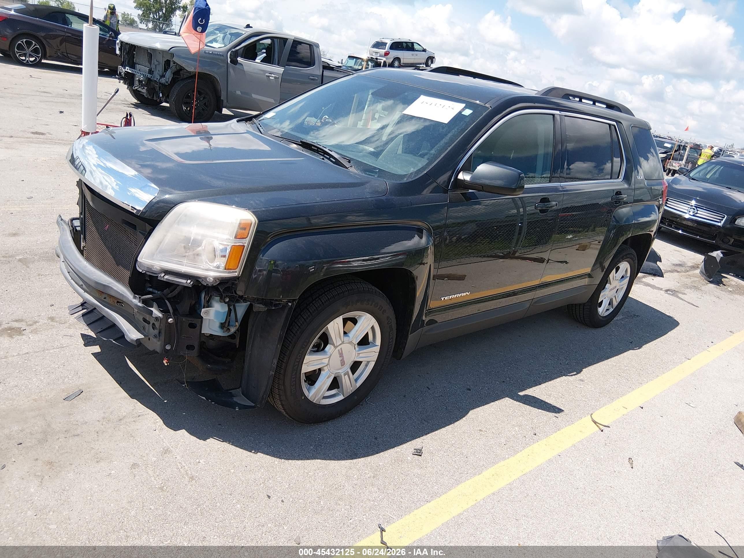 2014 Gmc Terrain Sle-2 Gold vin: 2GKALREK6E6114792
