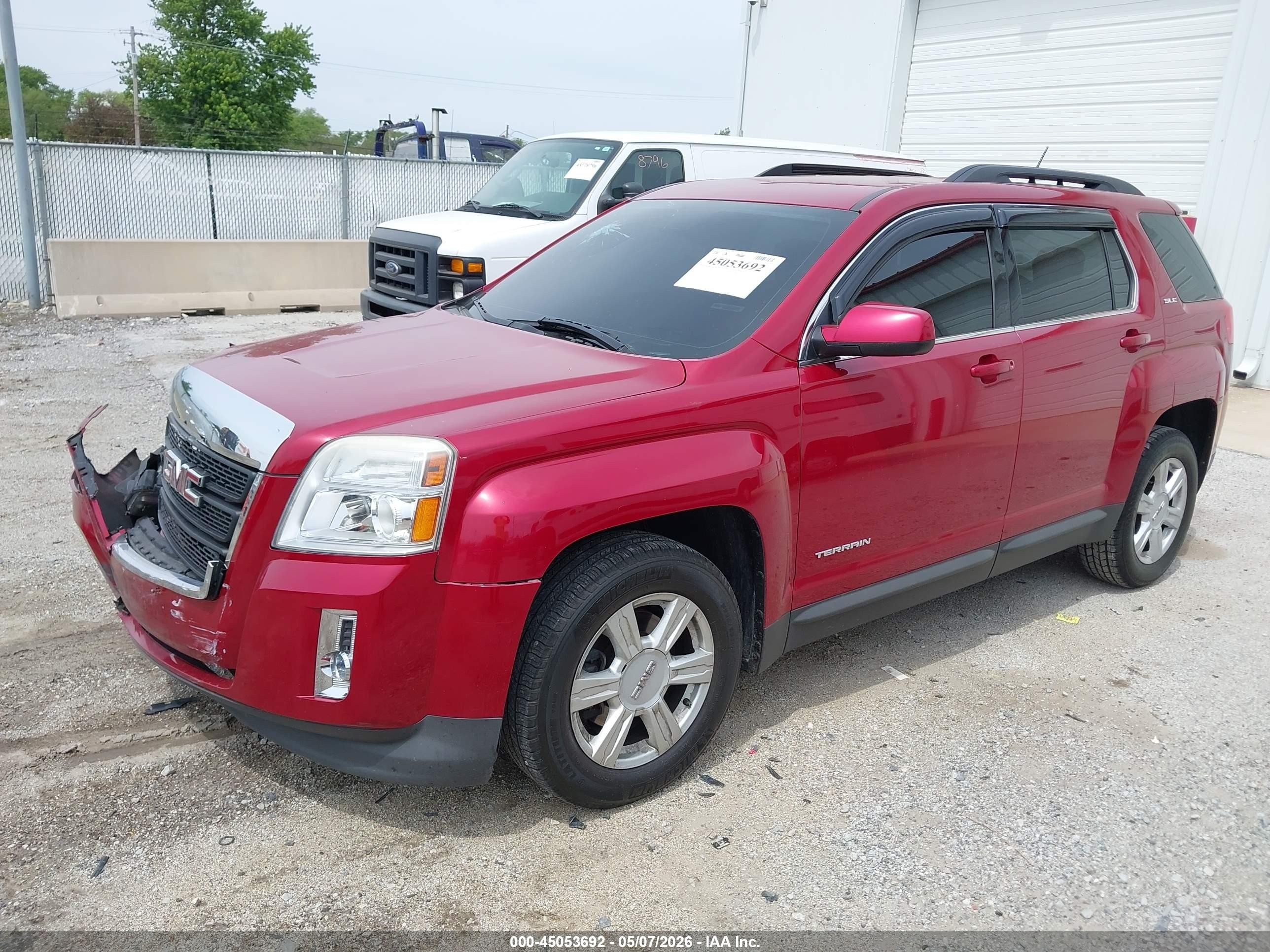 2014 Gmc Terrain Sle-2 Red vin: 2GKALREK6E6175141