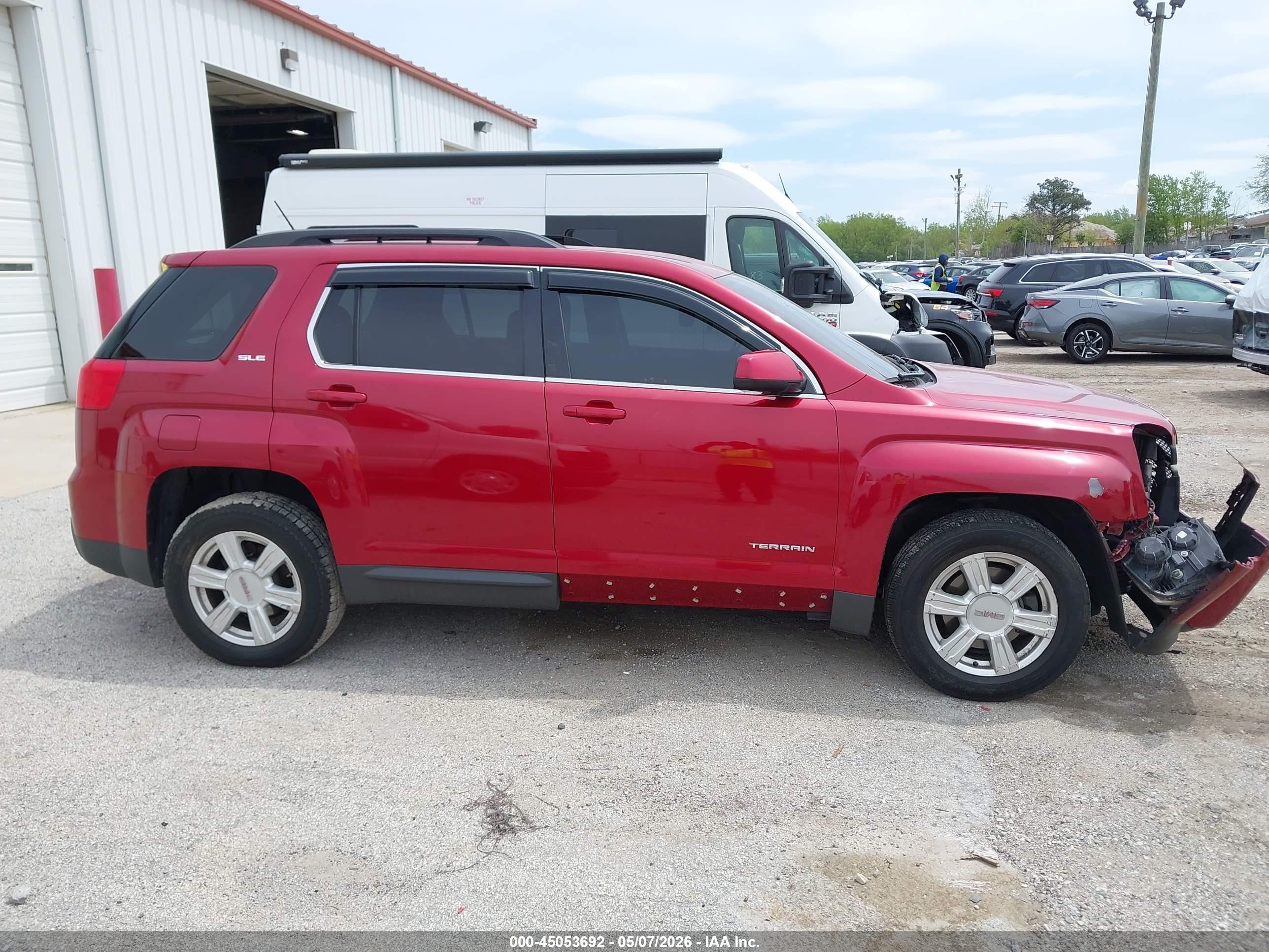 2014 Gmc Terrain Sle-2 Red vin: 2GKALREK6E6175141