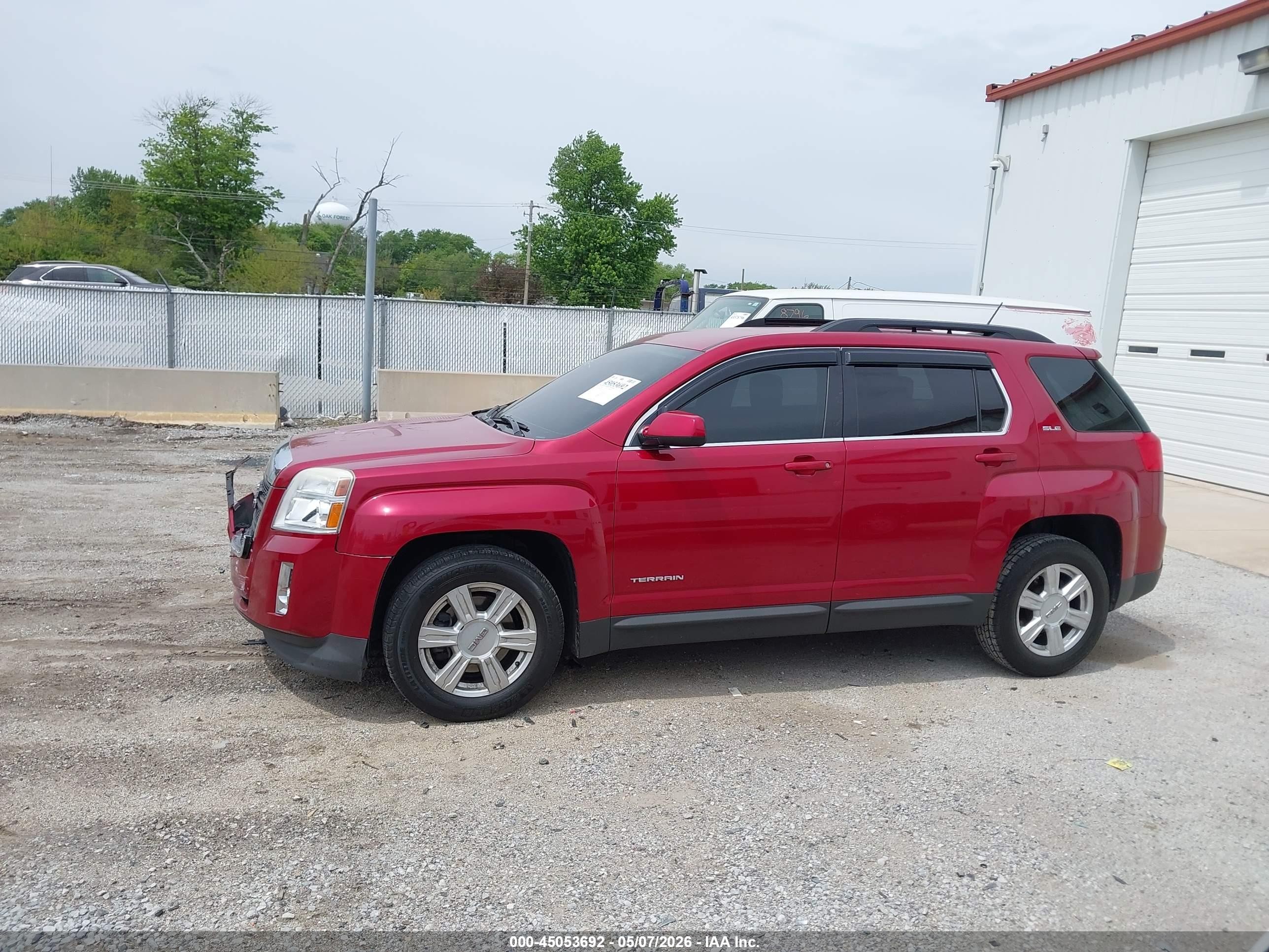 2014 Gmc Terrain Sle-2 Red vin: 2GKALREK6E6175141