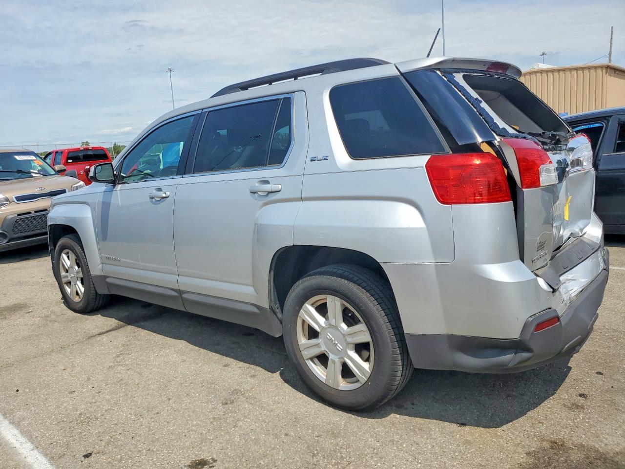 2014 Gmc Terrain Sle Silver vin: 2GKALREK6E6190545