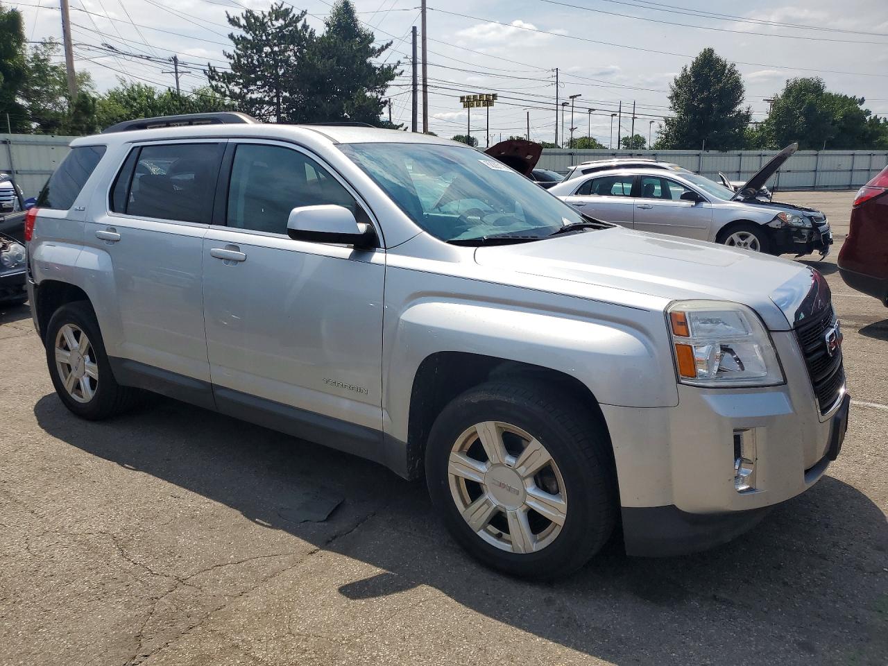 2014 Gmc Terrain Sle Silver vin: 2GKALREK6E6190545