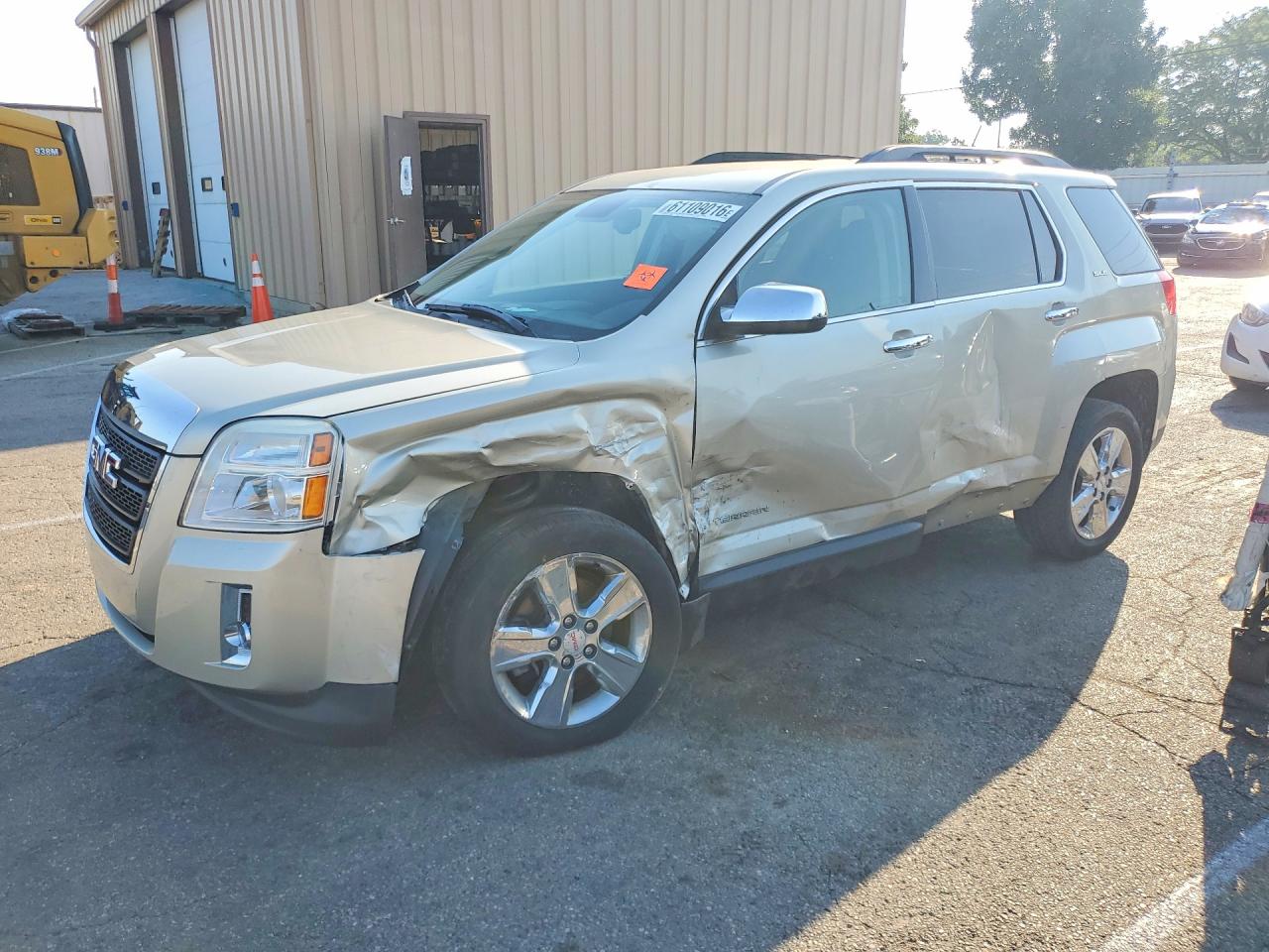 2014 Gmc Terrain Sle Beige vin: 2GKALREK6E6270251