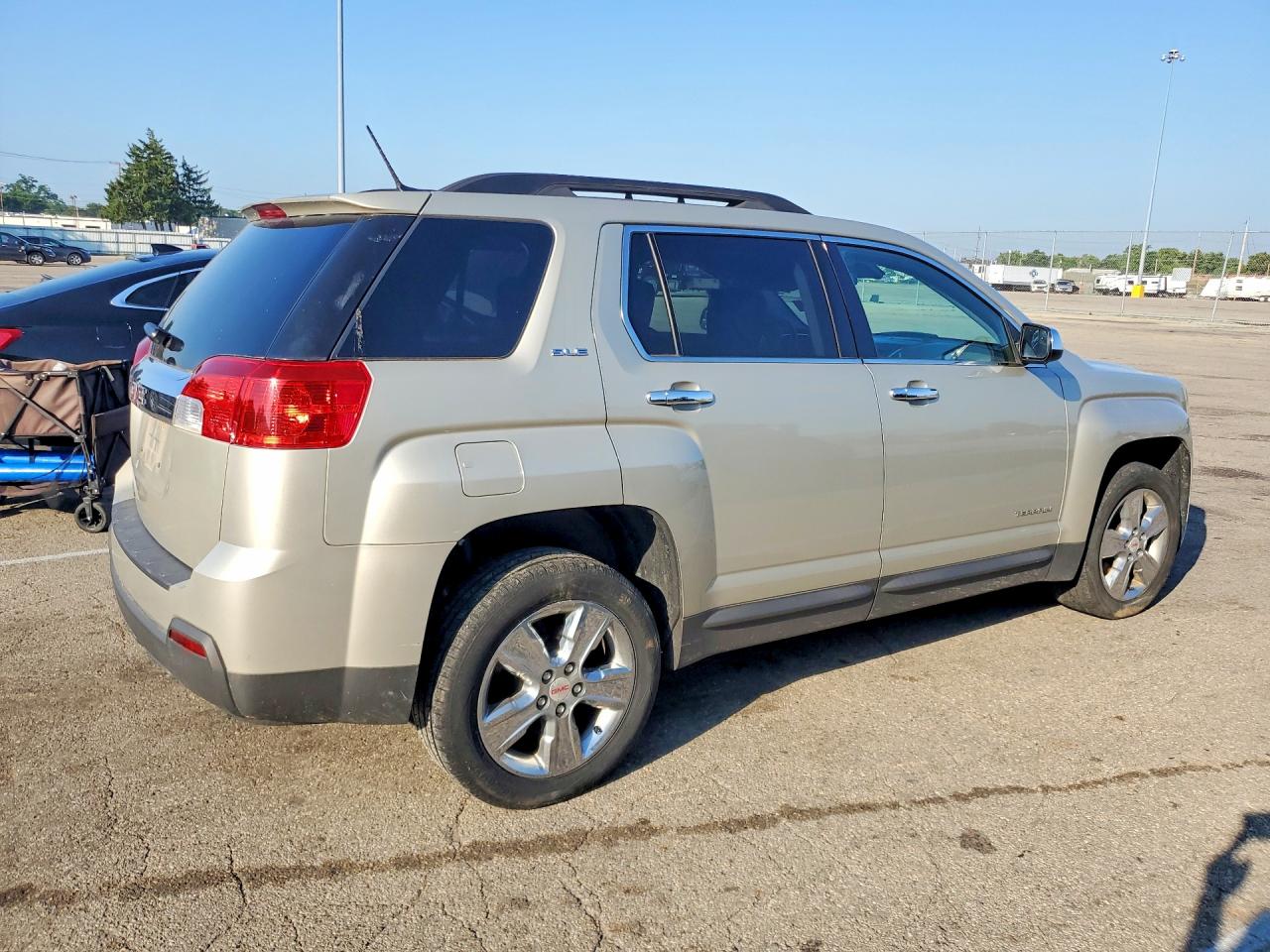 2014 Gmc Terrain Sle Beige vin: 2GKALREK6E6270251