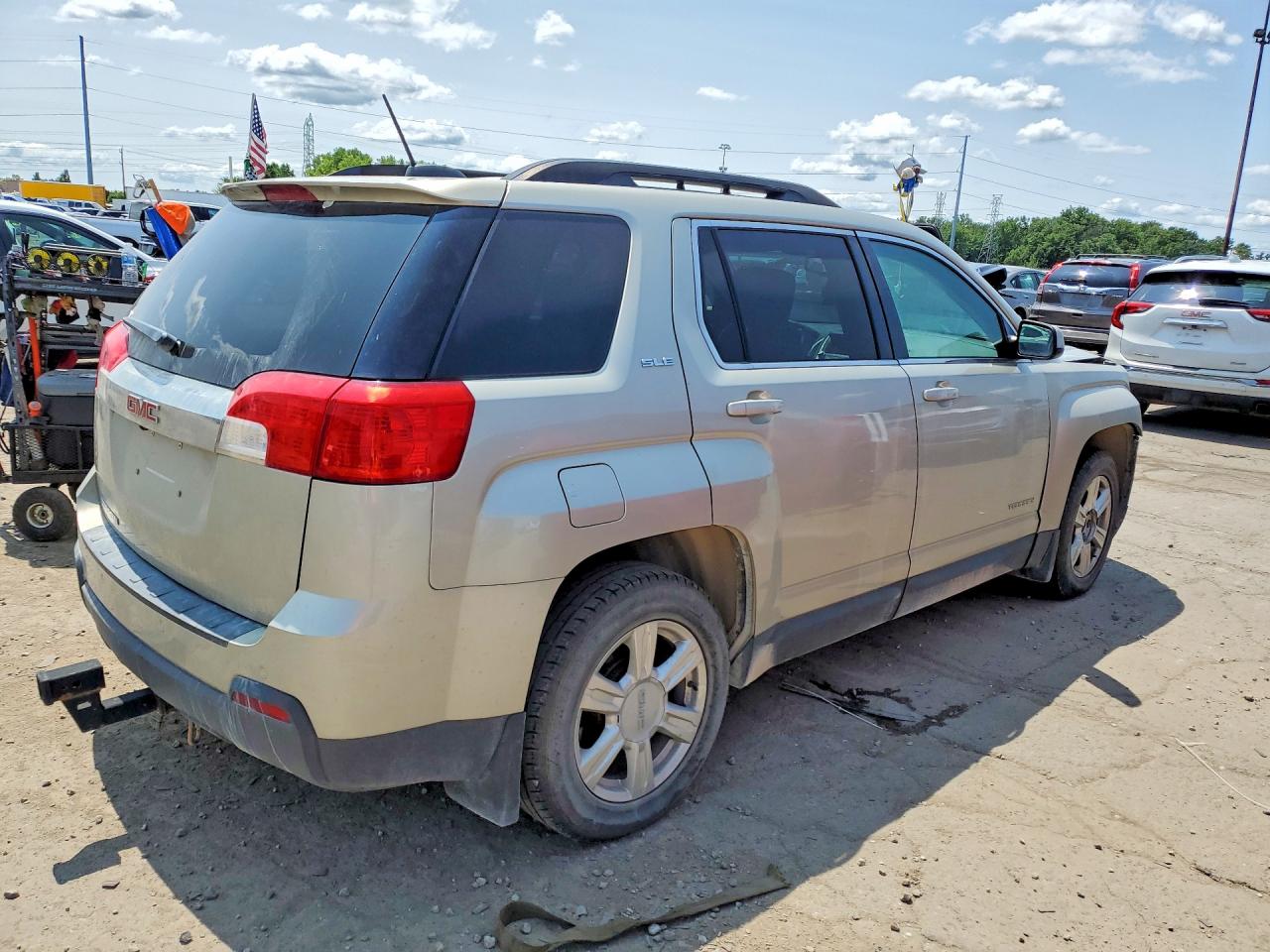2015 Gmc Terrain Sle Beige vin: 2GKALREK6F6229877