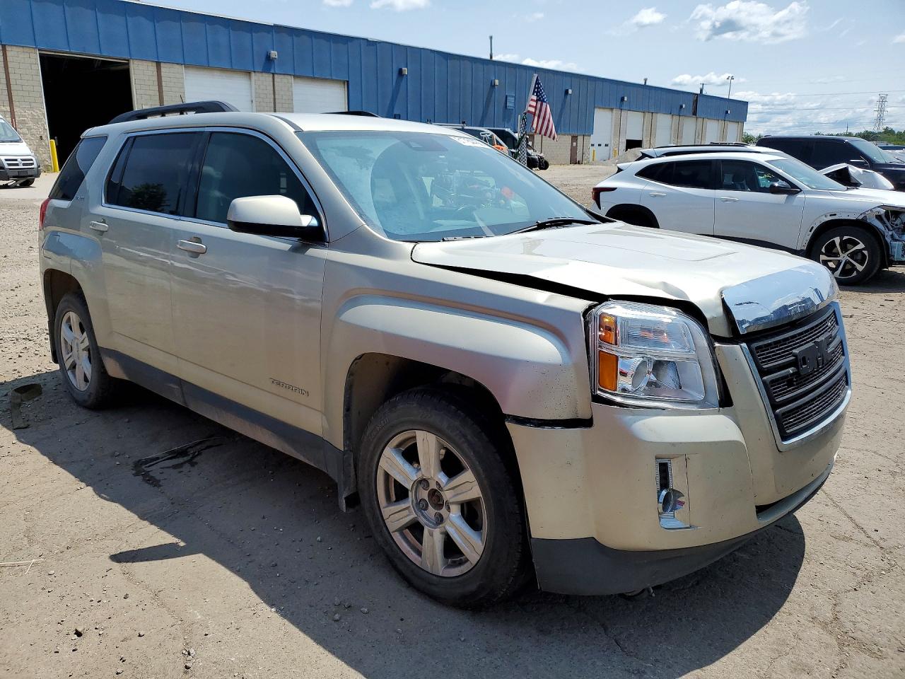 2015 Gmc Terrain Sle Beige vin: 2GKALREK6F6229877
