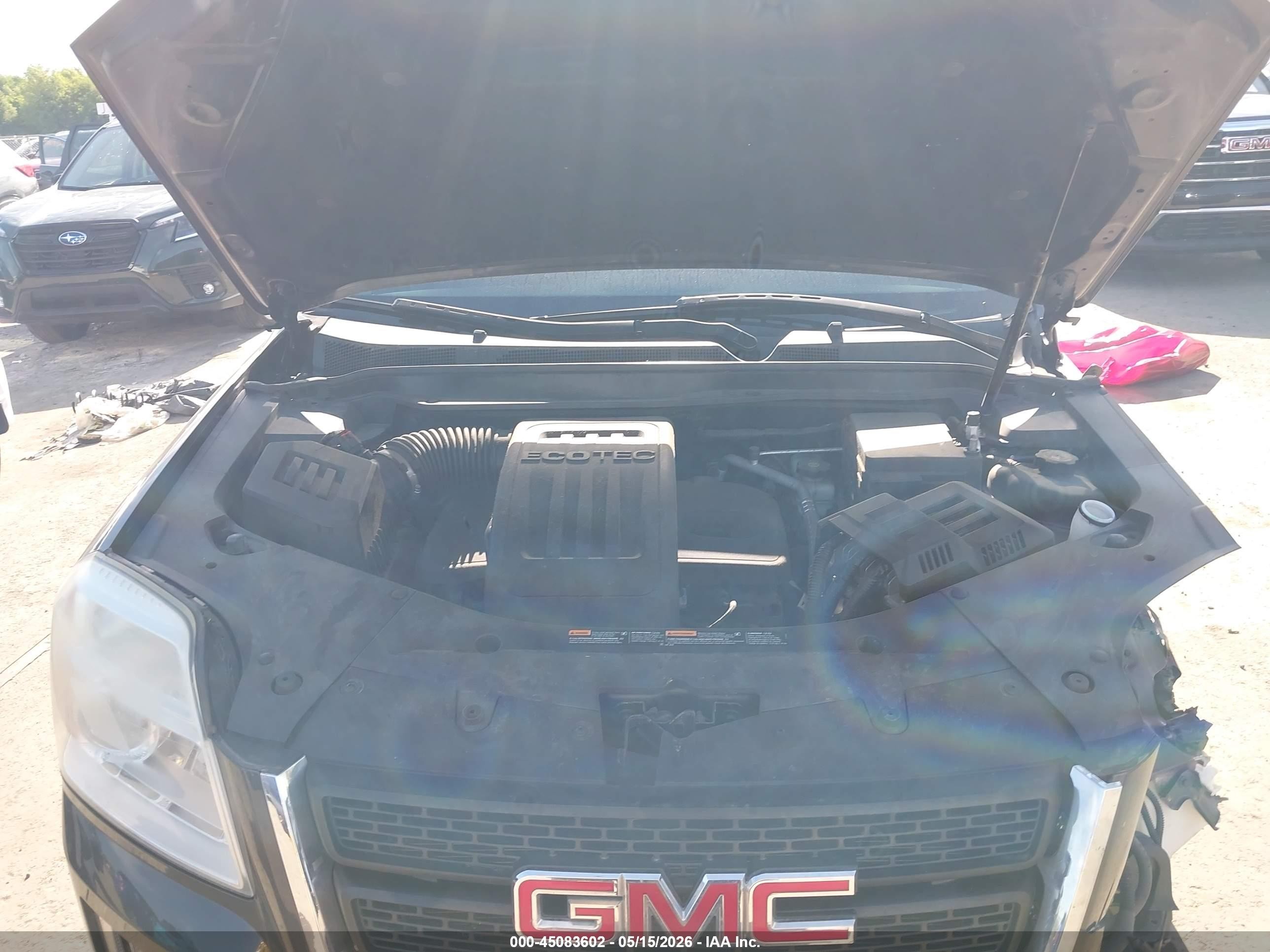 2015 Gmc Terrain Sle-2 Gray vin: 2GKALREK6F6259283
