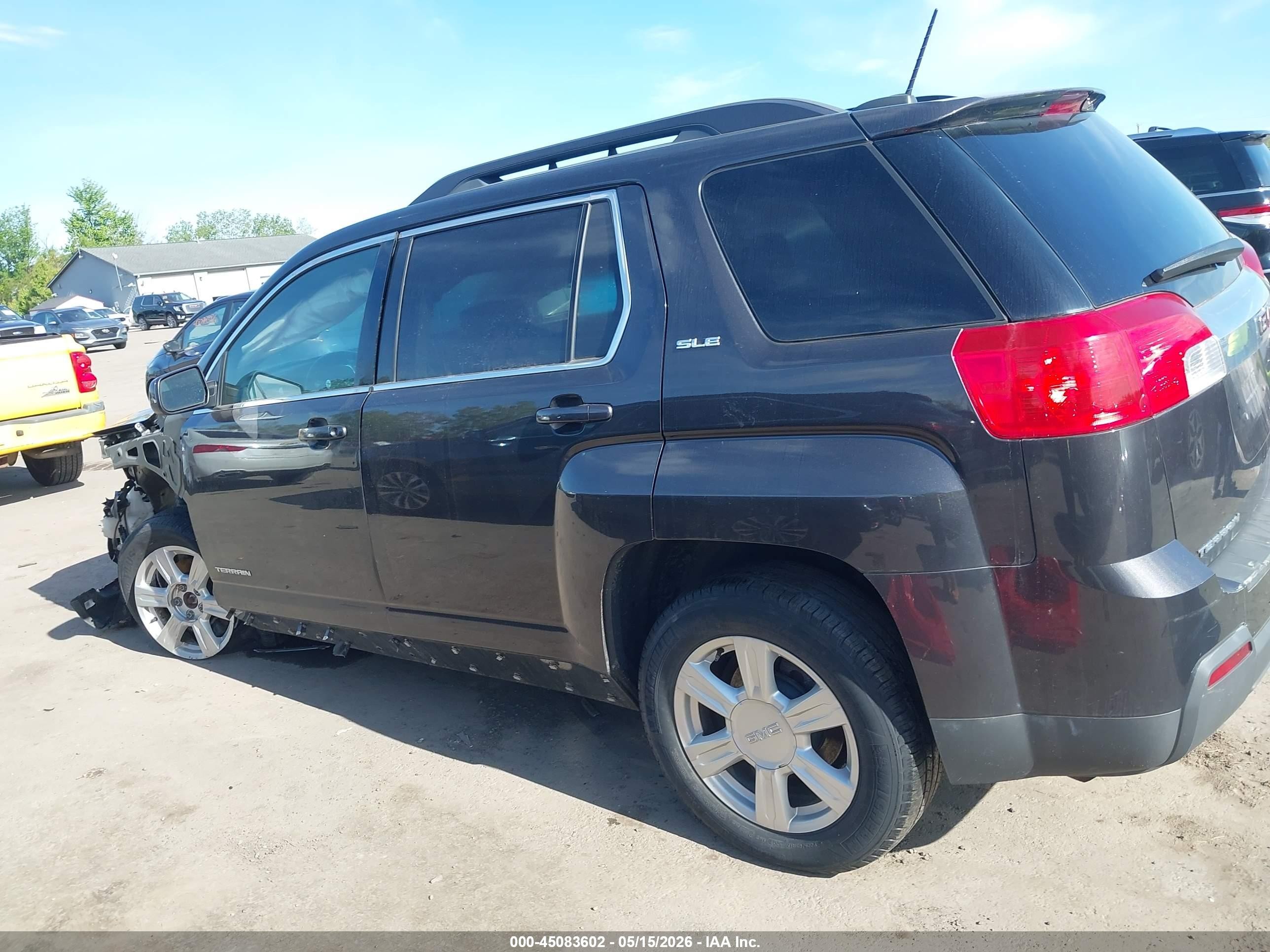2015 Gmc Terrain Sle-2 Gray vin: 2GKALREK6F6259283