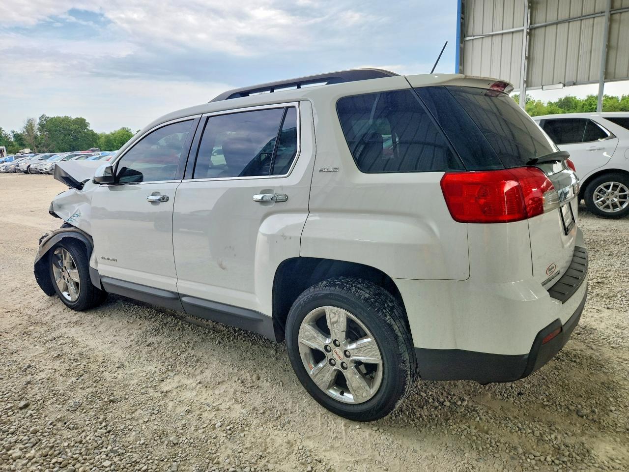 2015 Gmc Terrain Sle White vin: 2GKALREK6F6334029