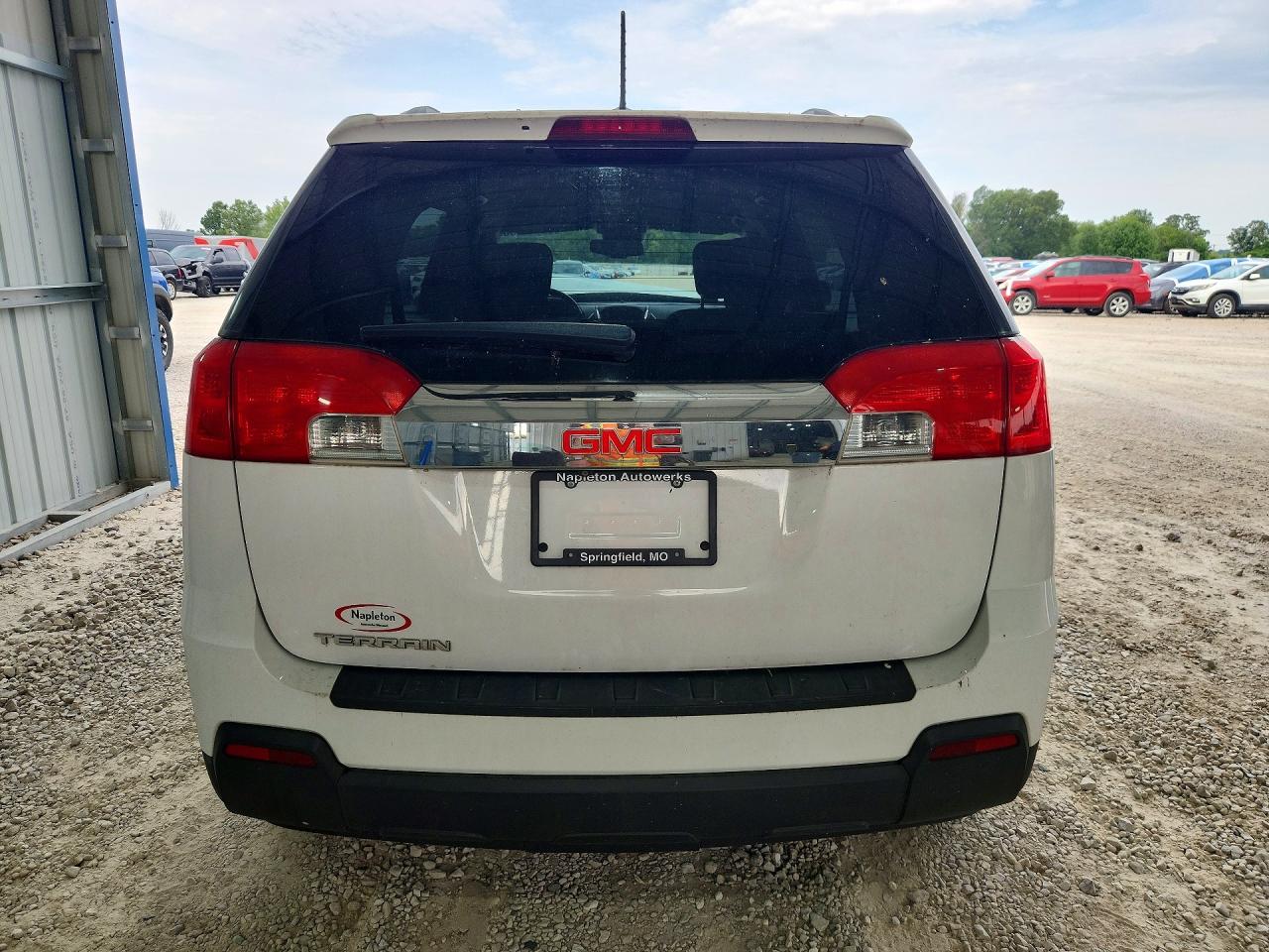 2015 Gmc Terrain Sle White vin: 2GKALREK6F6334029