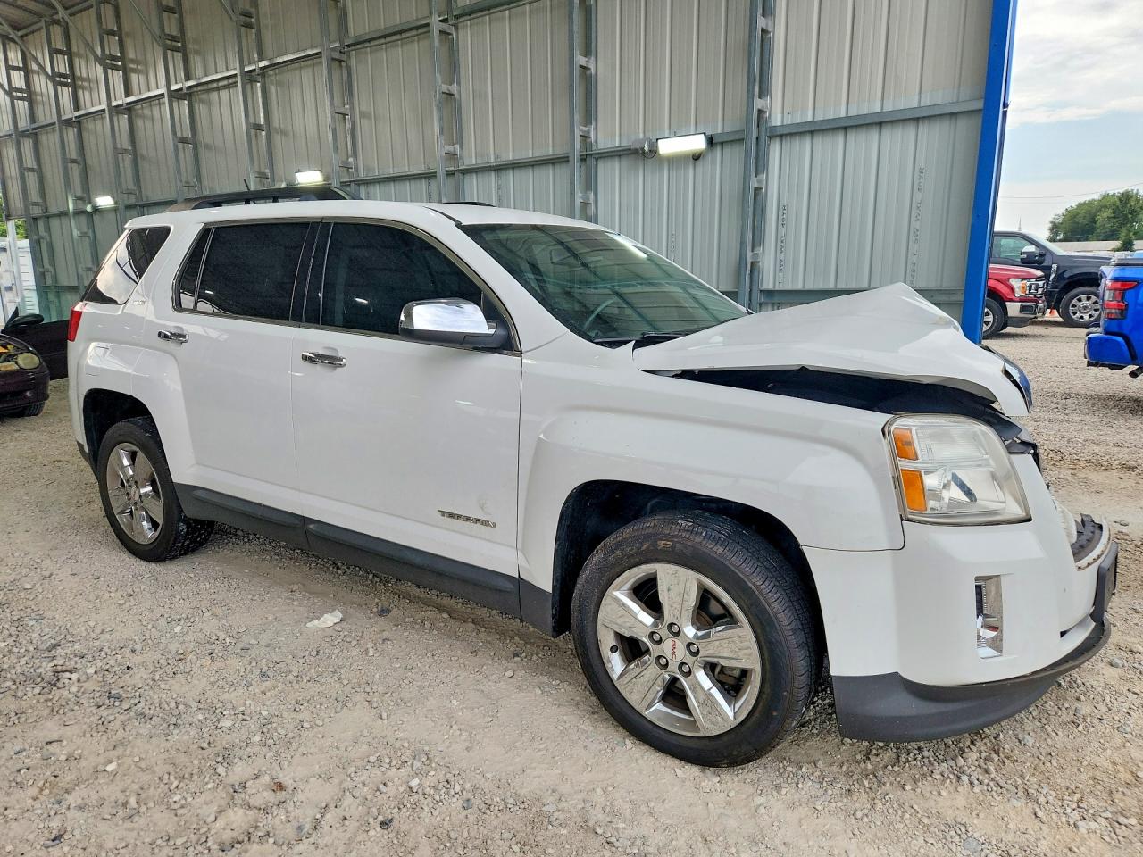 2015 Gmc Terrain Sle White vin: 2GKALREK6F6334029