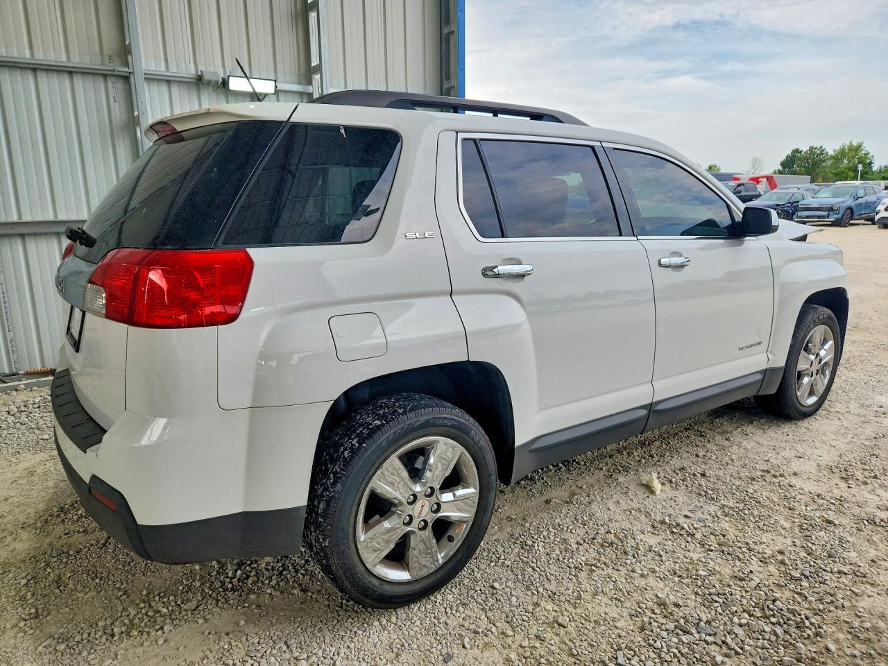 2015 Gmc Terrain Sle White vin: 2GKALREK6F6334029