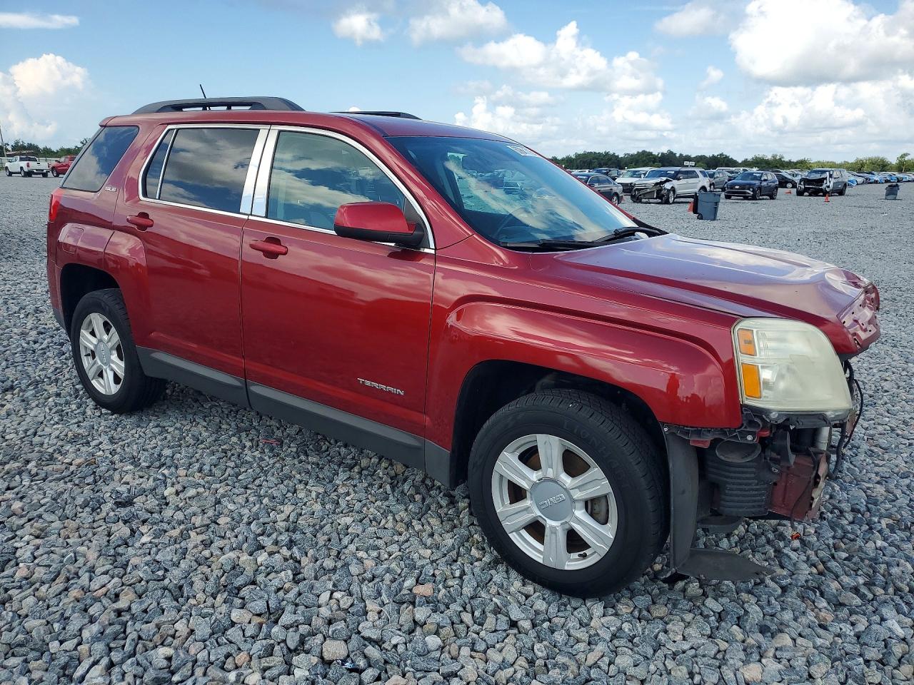 2015 Gmc Terrain Sle Burgundy vin: 2GKALREK6F6372165