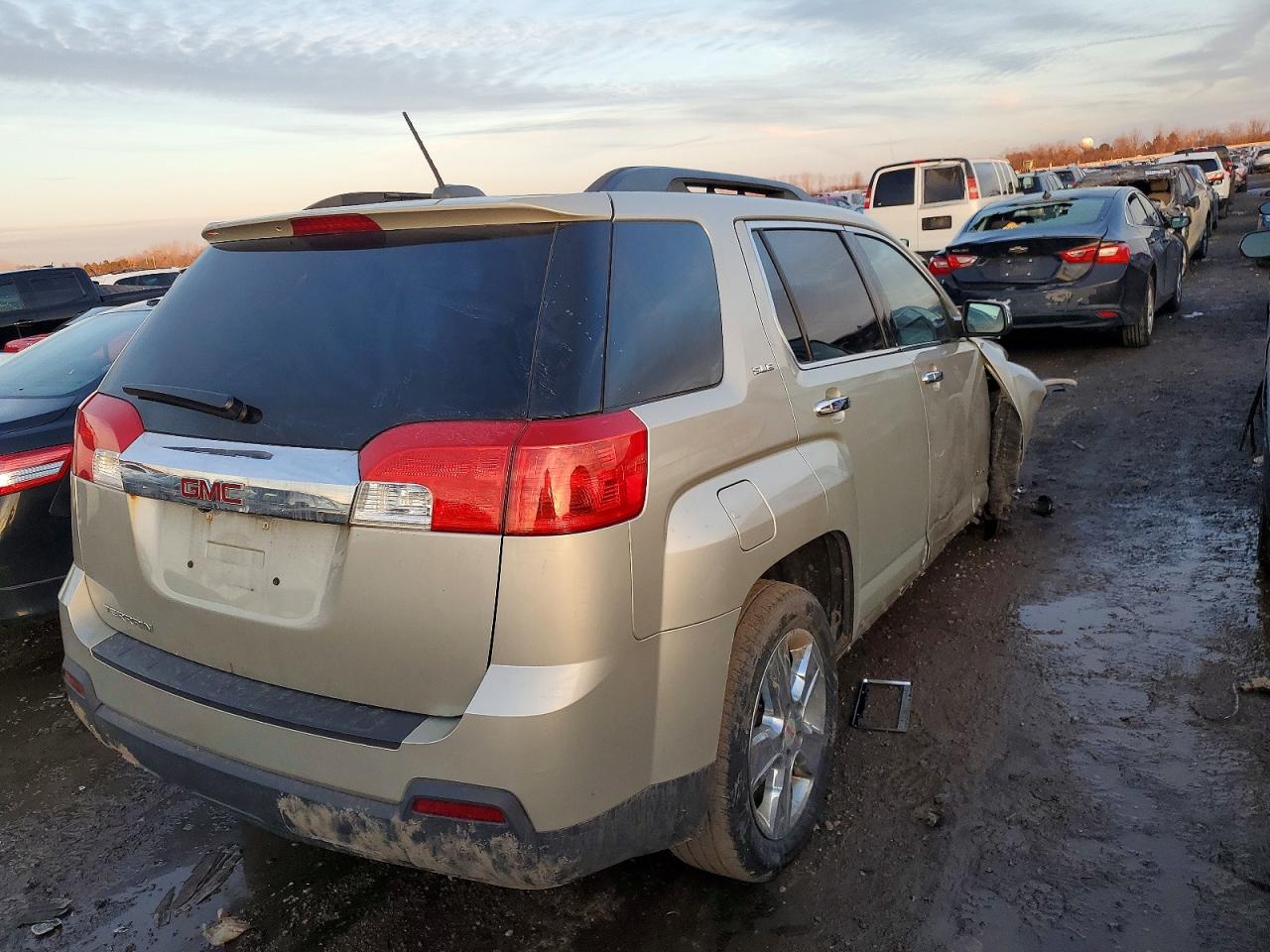 2015 Gmc Terrain Sle Beige vin: 2GKALREK6F6432865