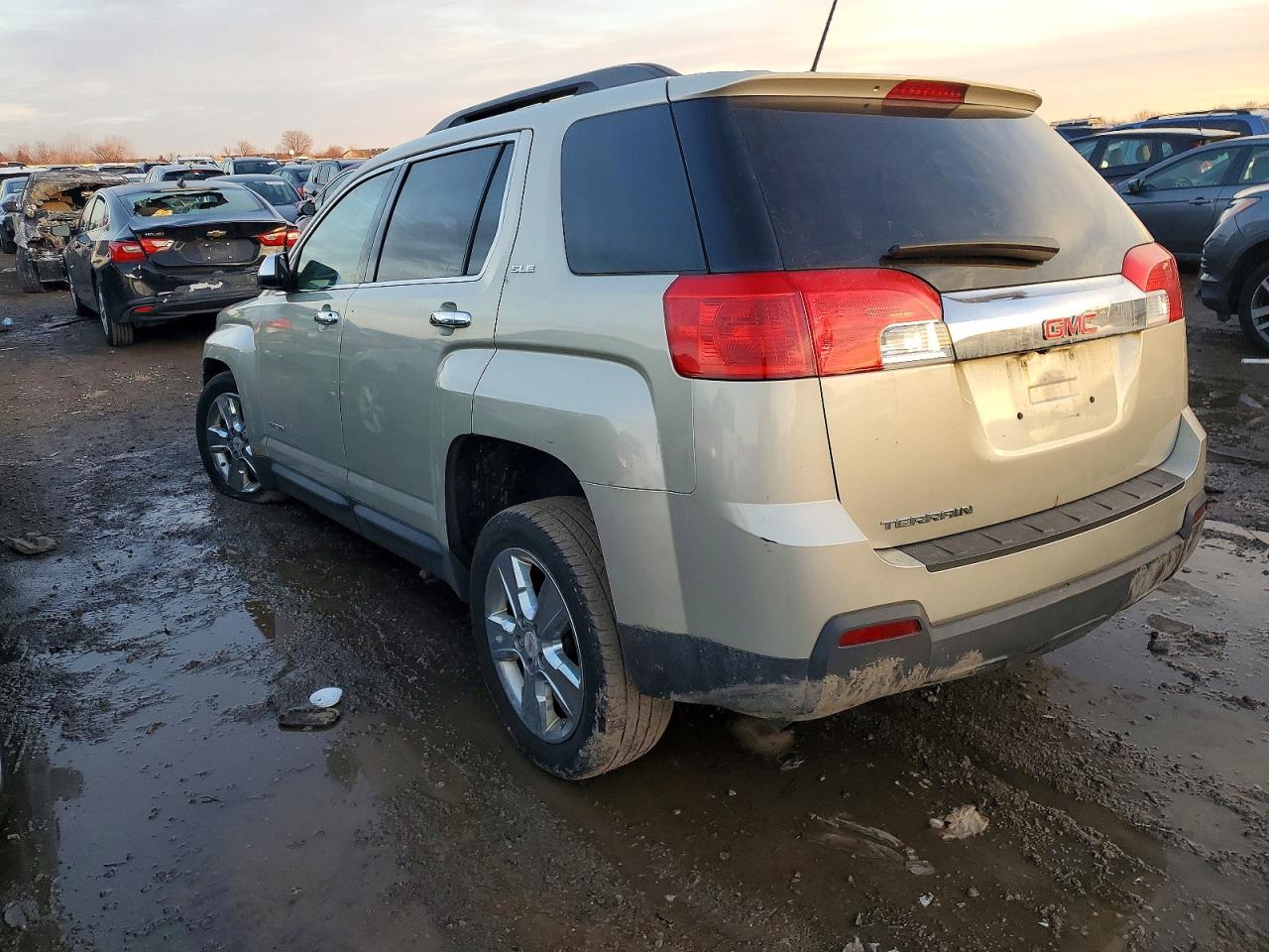 2015 Gmc Terrain Sle Beige vin: 2GKALREK6F6432865