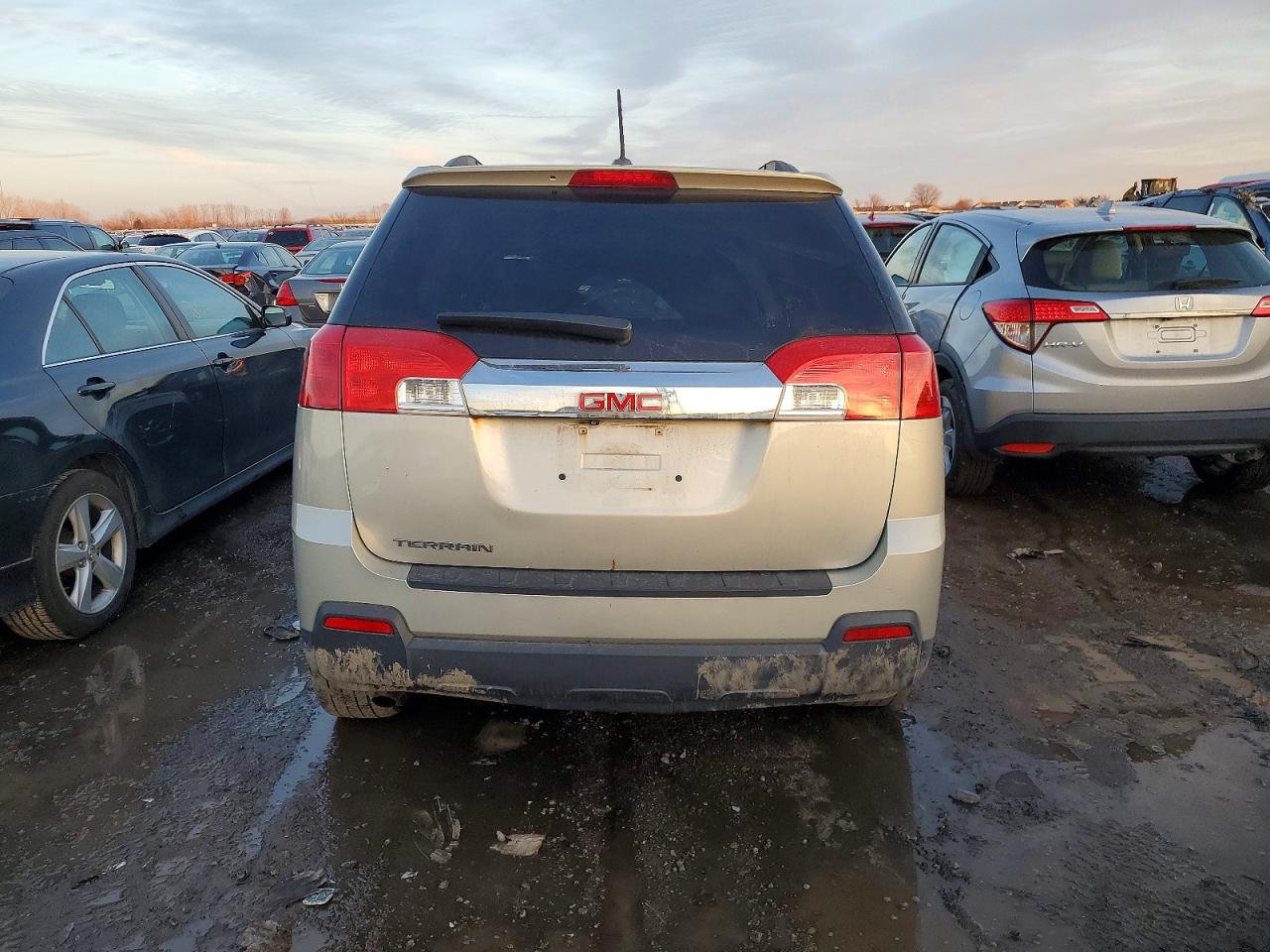 2015 Gmc Terrain Sle Beige vin: 2GKALREK6F6432865