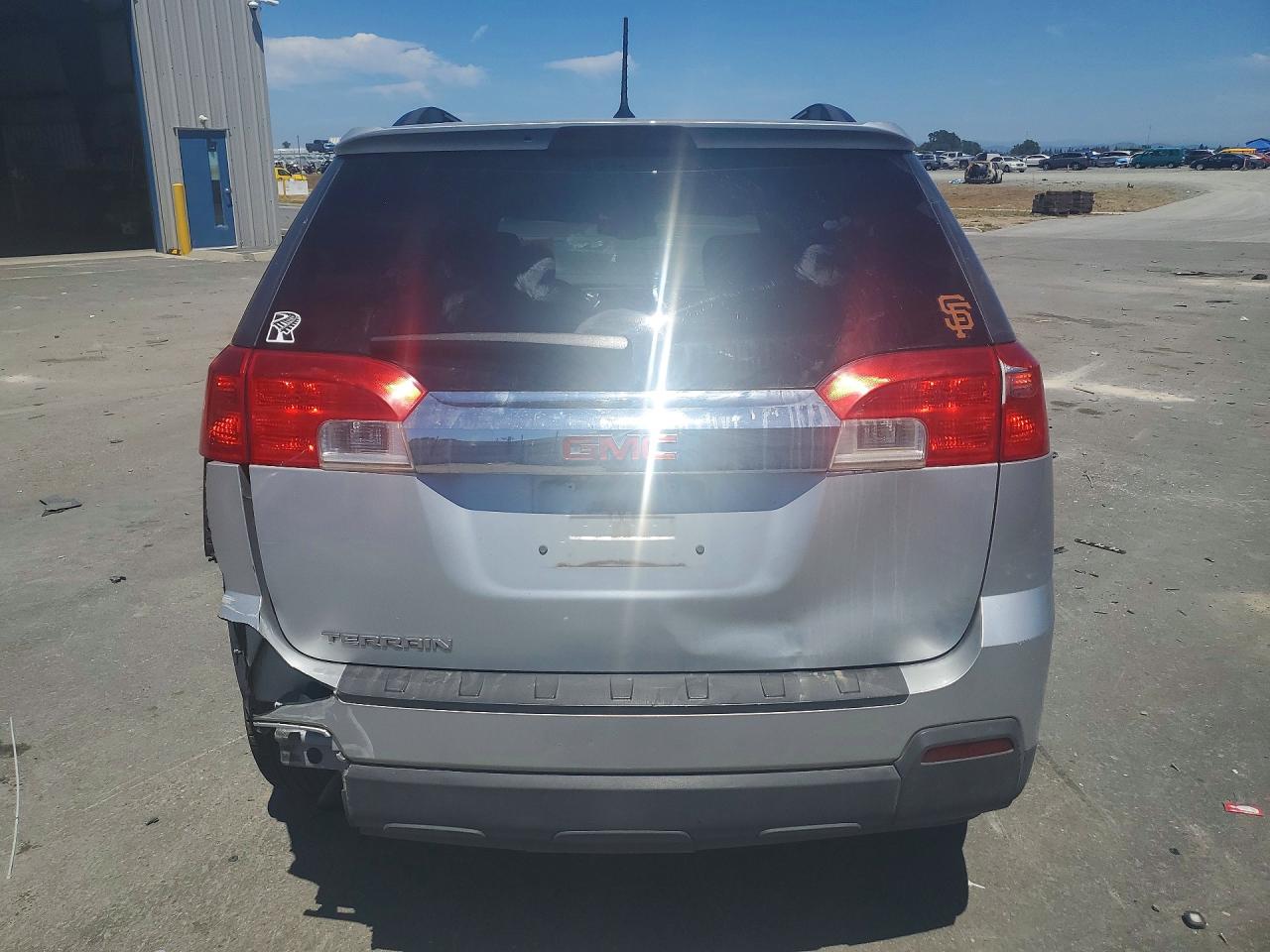 2014 Gmc Terrain Sle Silver vin: 2GKALREK7E6231877