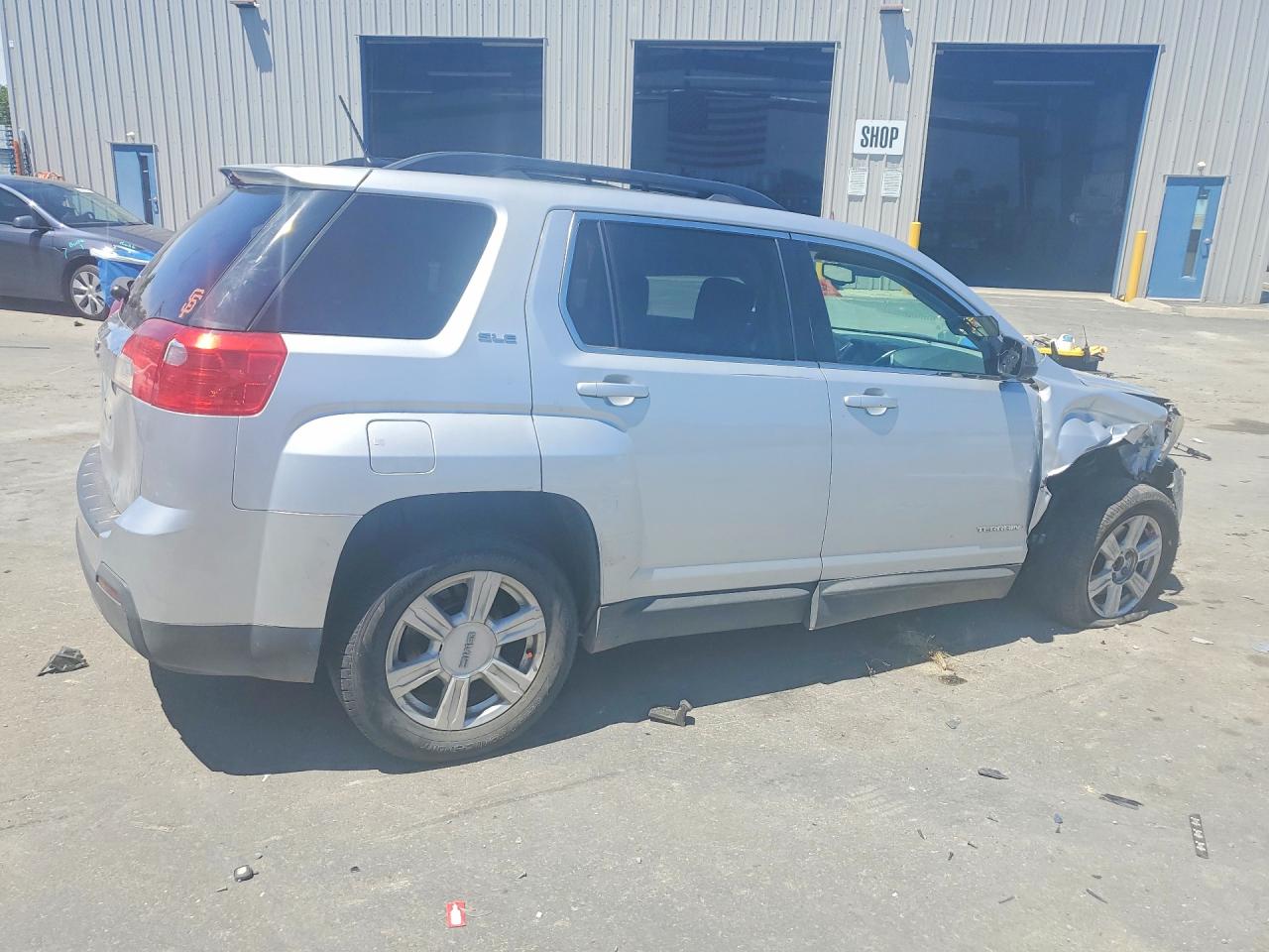 2014 Gmc Terrain Sle Silver vin: 2GKALREK7E6231877