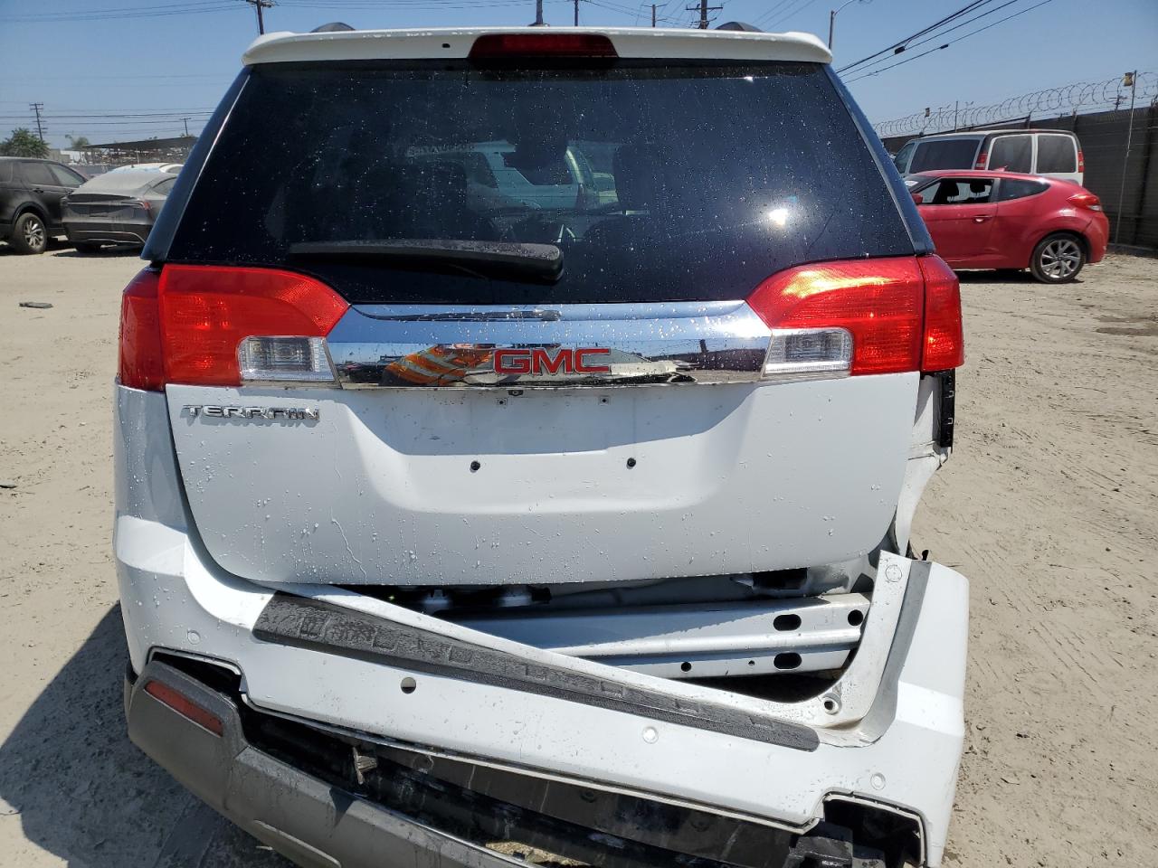 2015 Gmc Terrain Sle Белый vin: 2GKALREK7F6170161