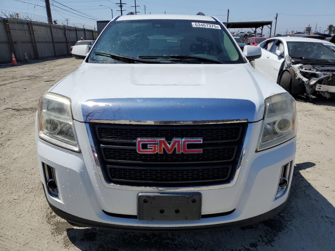 2015 Gmc Terrain Sle Белый vin: 2GKALREK7F6170161