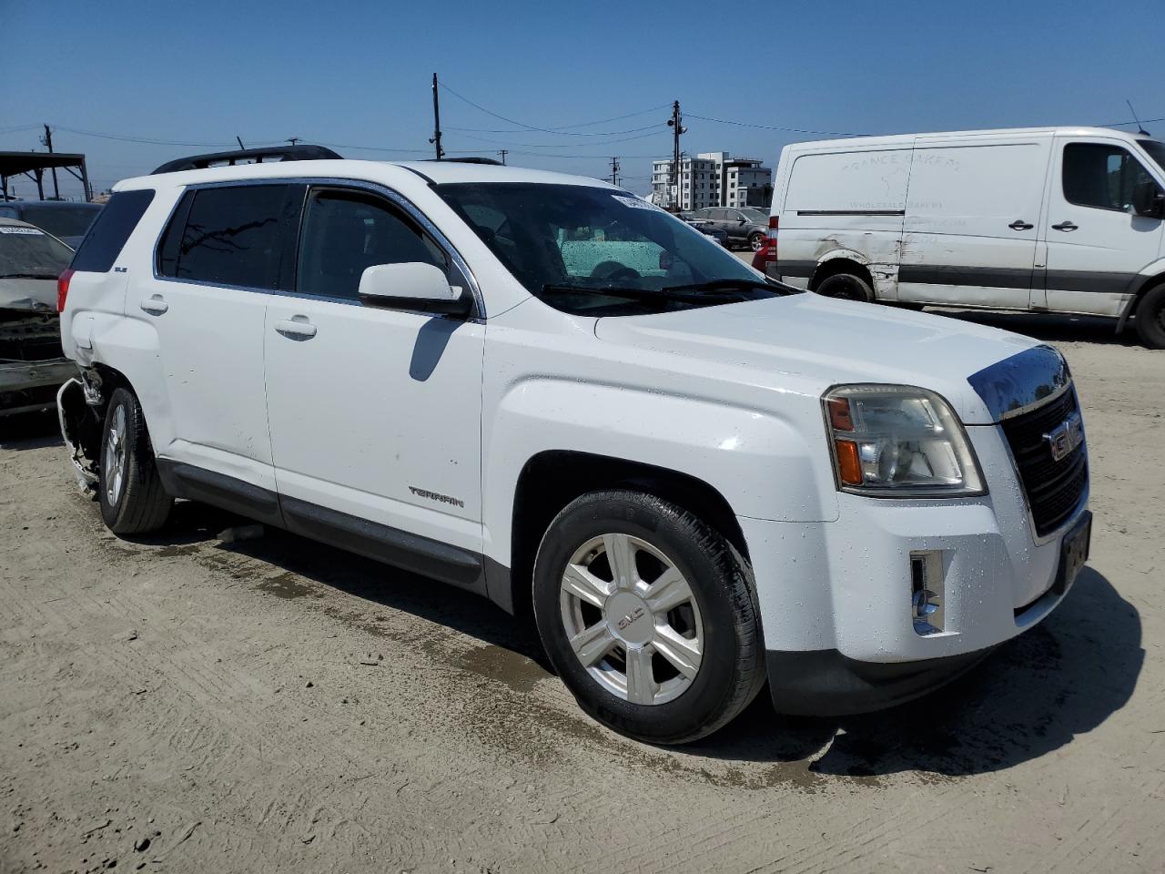 2015 Gmc Terrain Sle Белый vin: 2GKALREK7F6170161