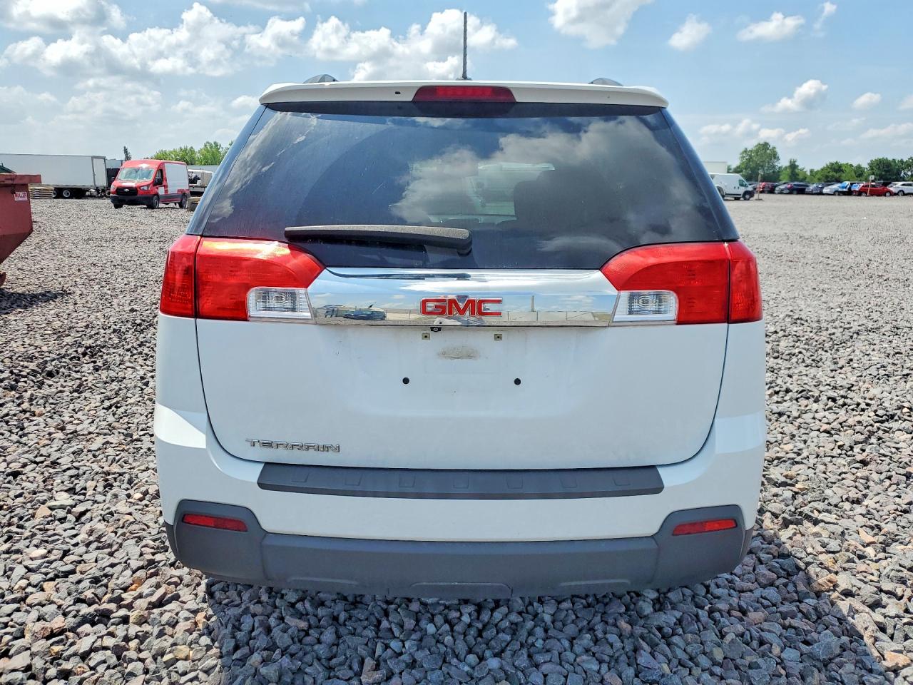 2015 Gmc Terrain Sle White vin: 2GKALREK7F6255100