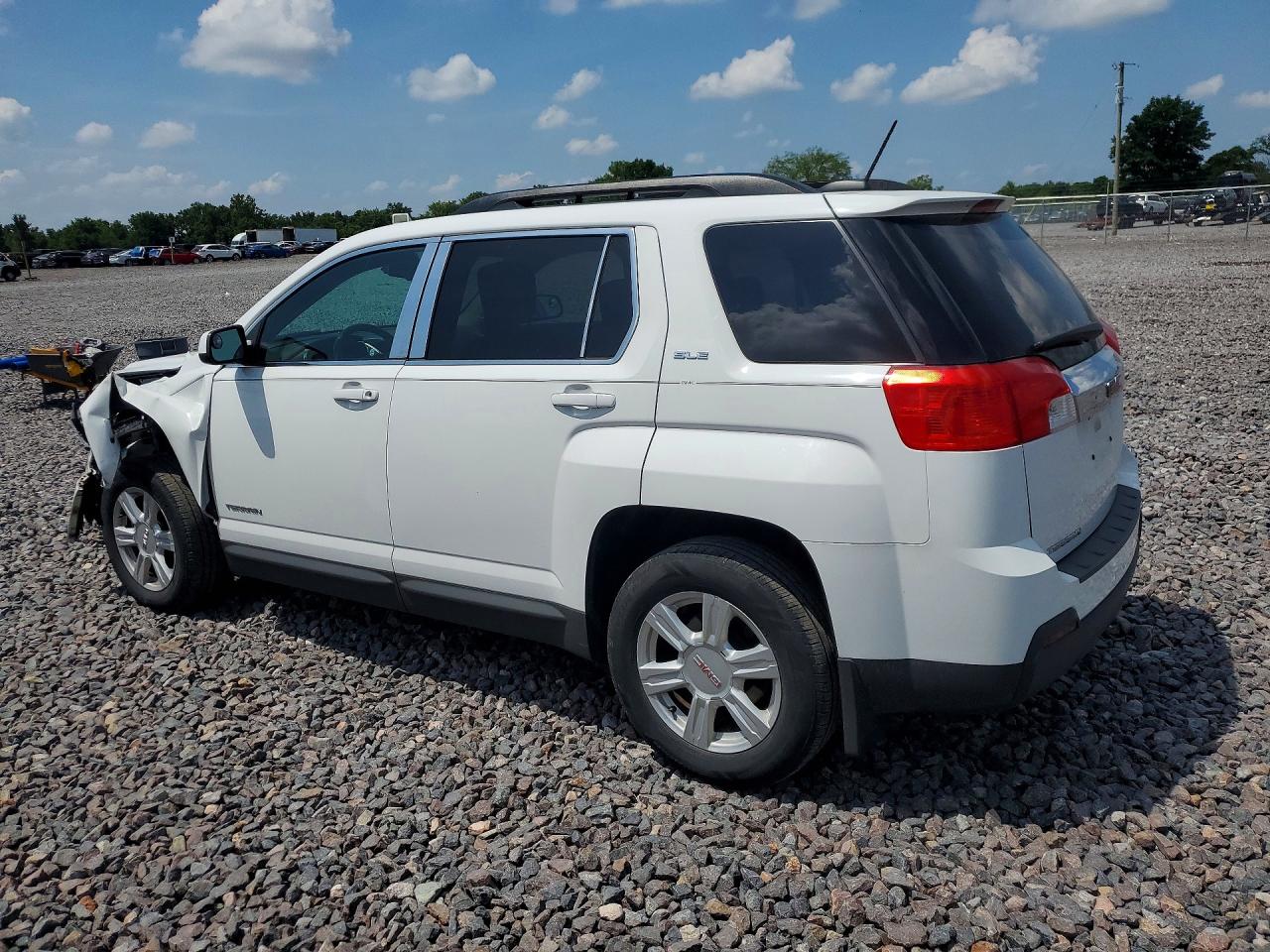 2015 Gmc Terrain Sle White vin: 2GKALREK7F6255100