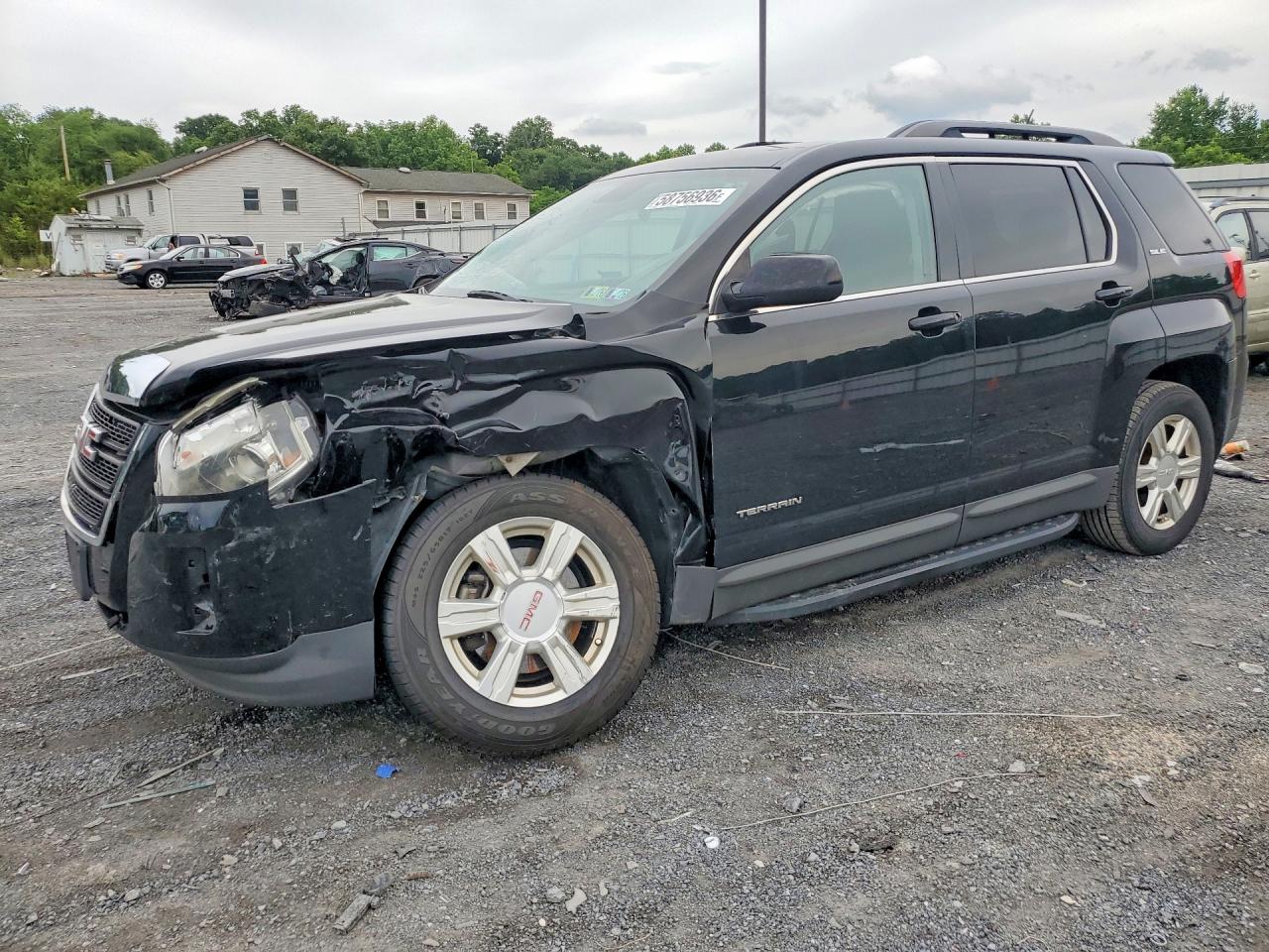 2015 Gmc Terrain Sle Black vin: 2GKALREK7F6324853