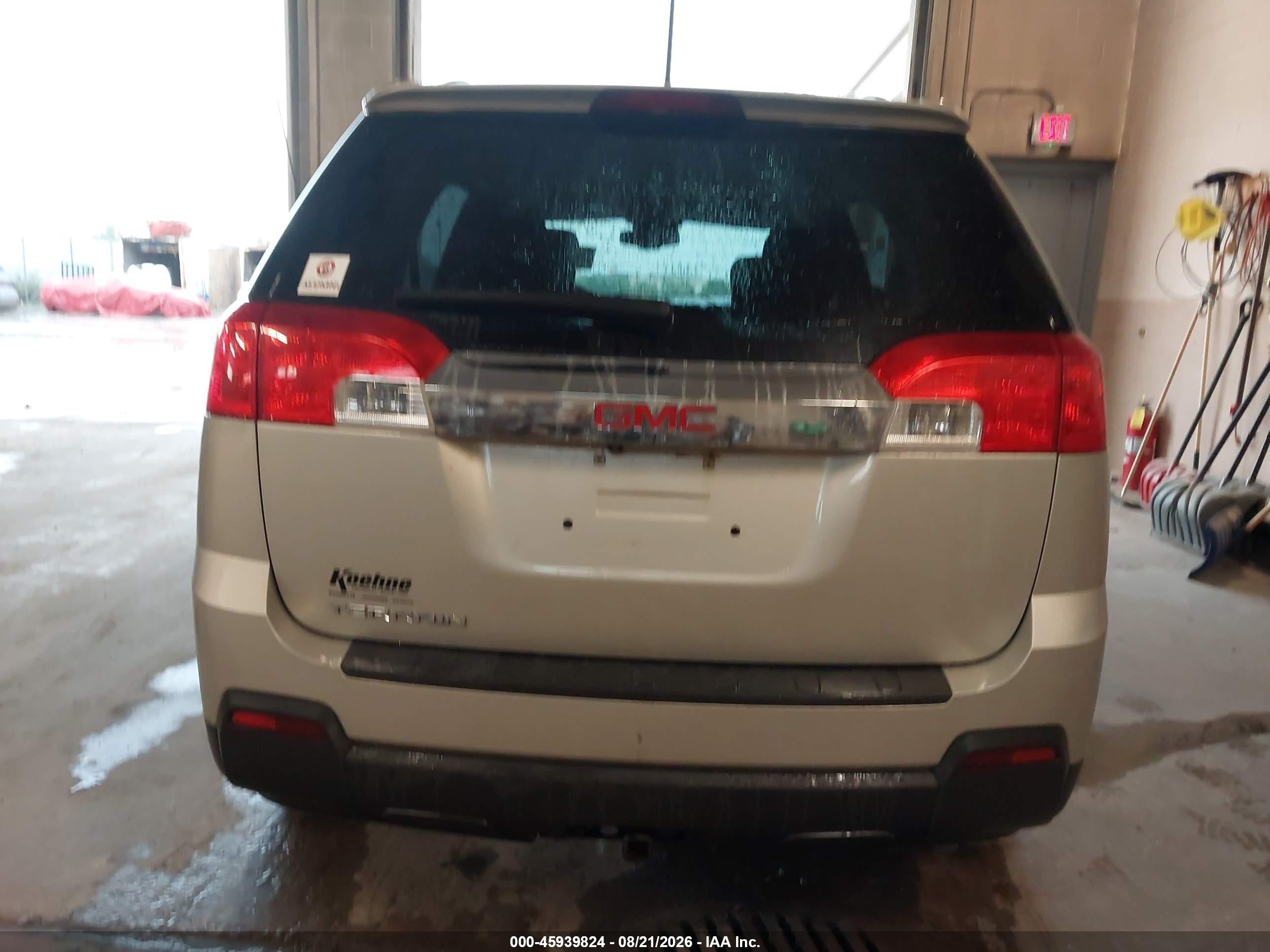 2015 Gmc Terrain Sle-2 Tan vin: 2GKALREK7F6339322