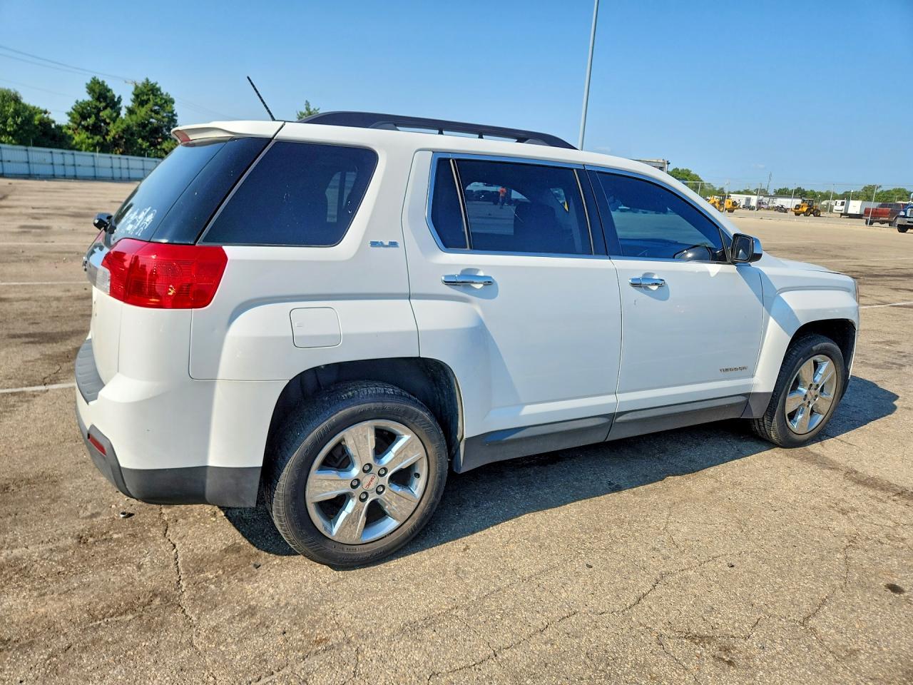 2015 Gmc Terrain Sle White vin: 2GKALREK7F6344049