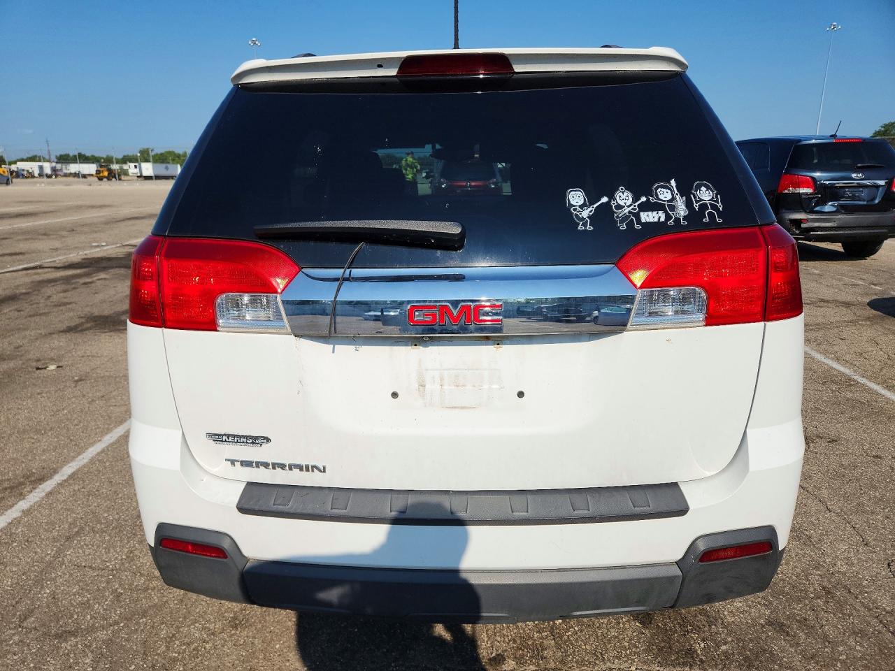 2015 Gmc Terrain Sle White vin: 2GKALREK7F6344049