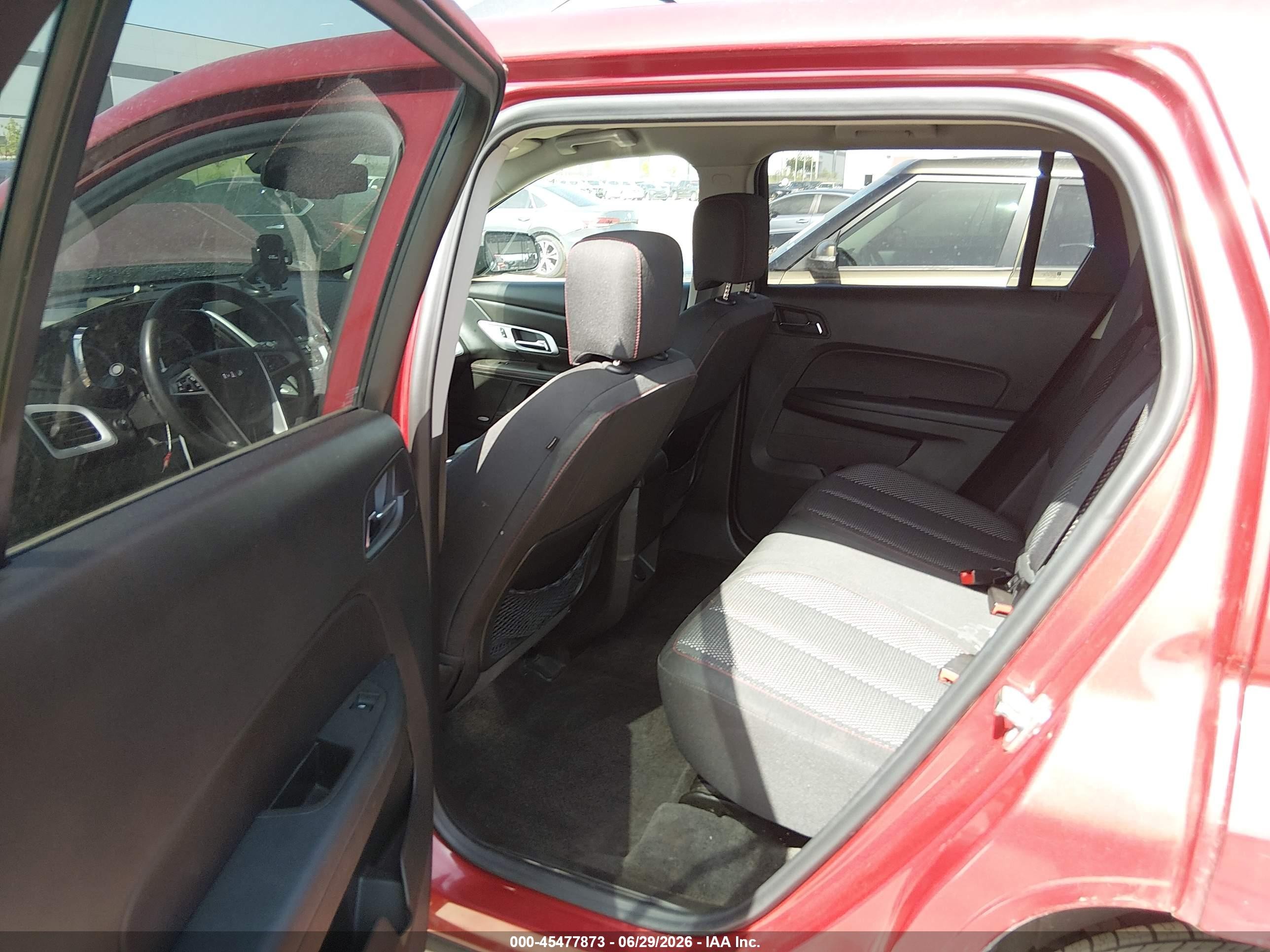 2015 Gmc Terrain Sle-2 Red vin: 2GKALREK7F6365872