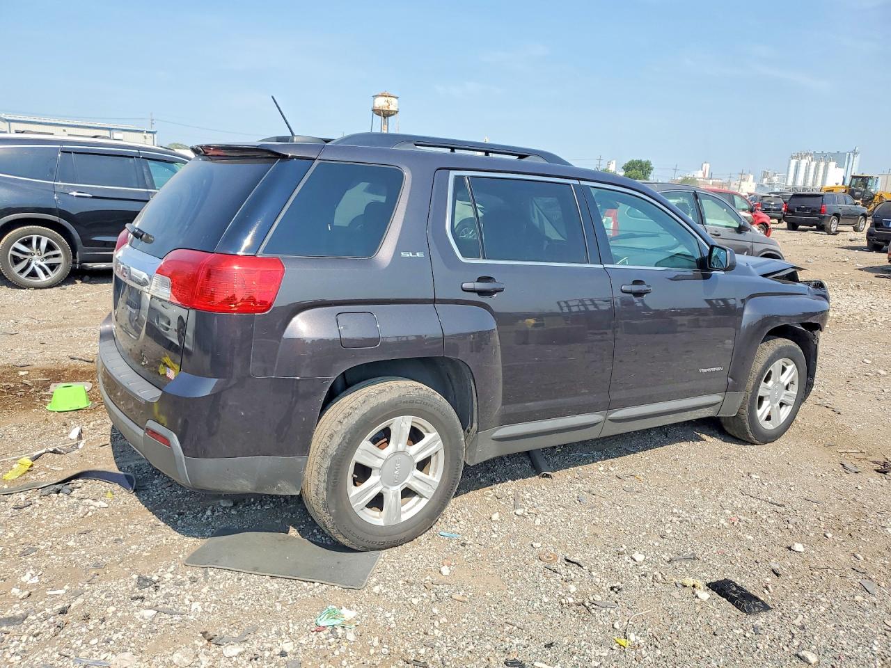 2015 Gmc Terrain Black vin: 2GKALREK7F6367055