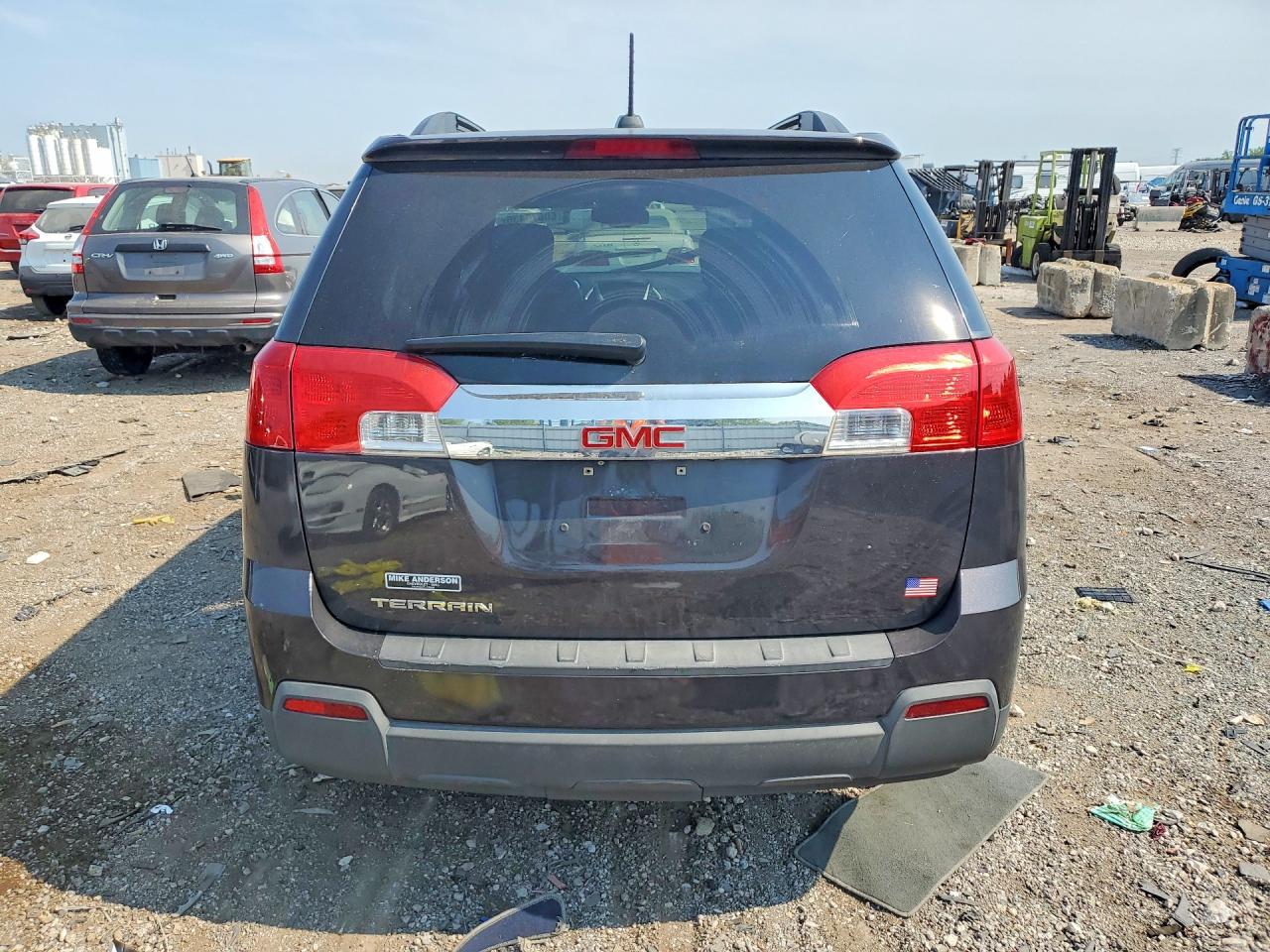 2015 Gmc Terrain Black vin: 2GKALREK7F6367055