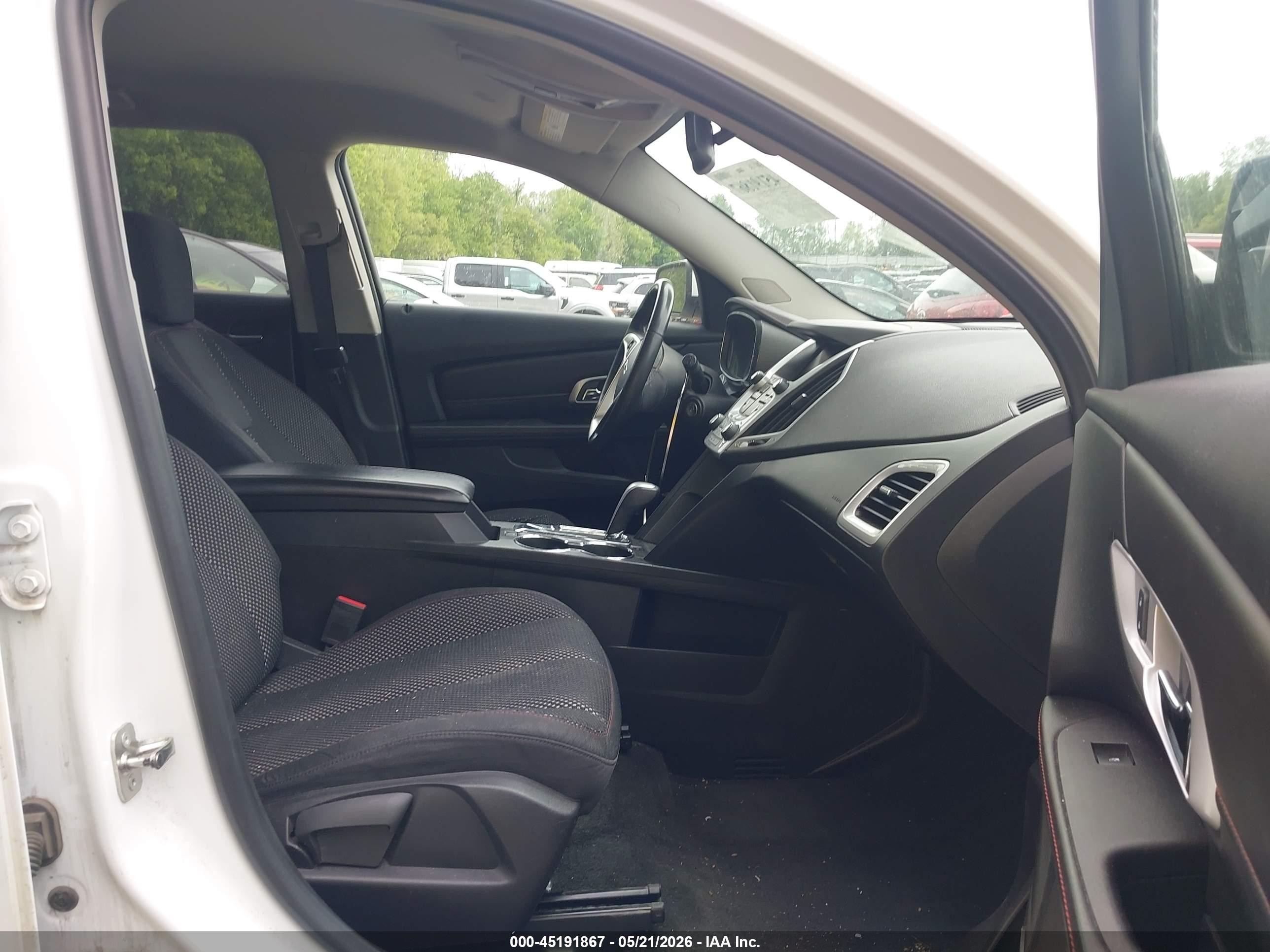 2015 Gmc Terrain Sle-2 White vin: 2GKALREK7F6406601
