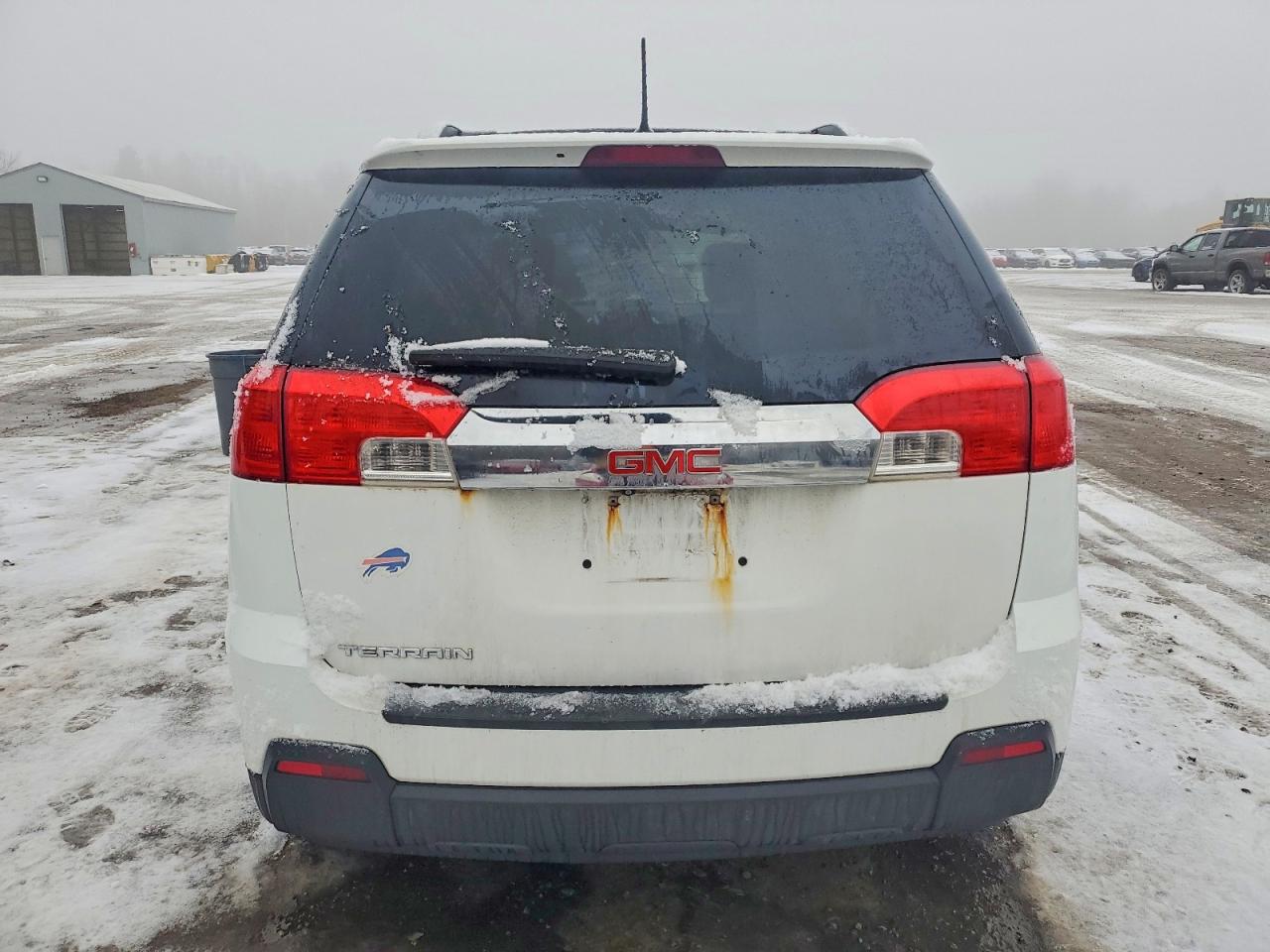 2014 Gmc Terrain Sle White vin: 2GKALREK8E6107150