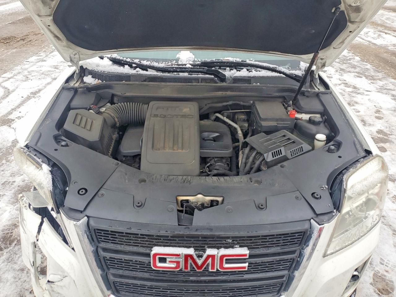 2014 Gmc Terrain Sle White vin: 2GKALREK8E6107150