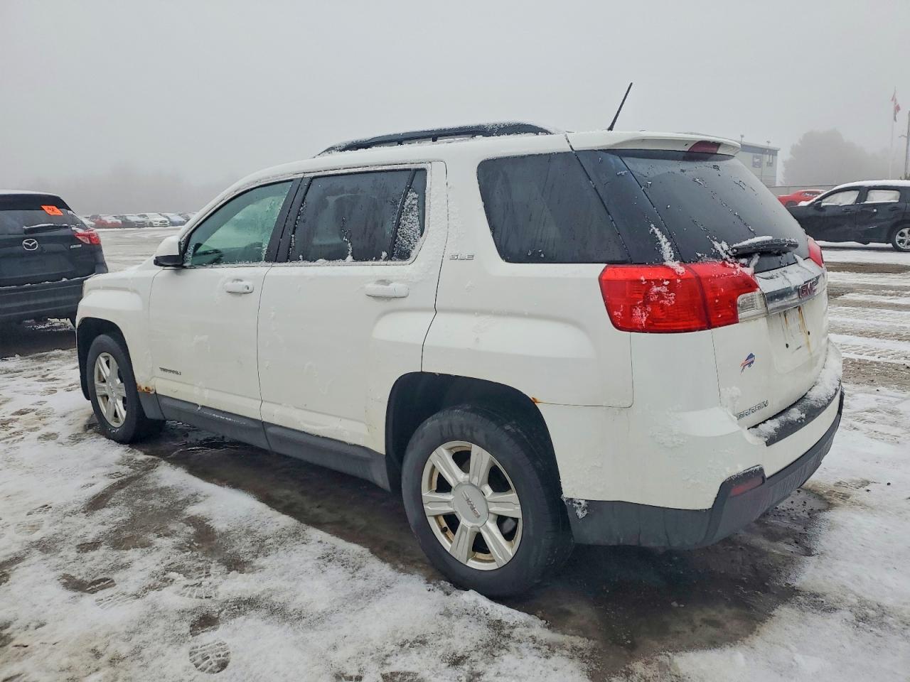 2014 Gmc Terrain Sle White vin: 2GKALREK8E6107150