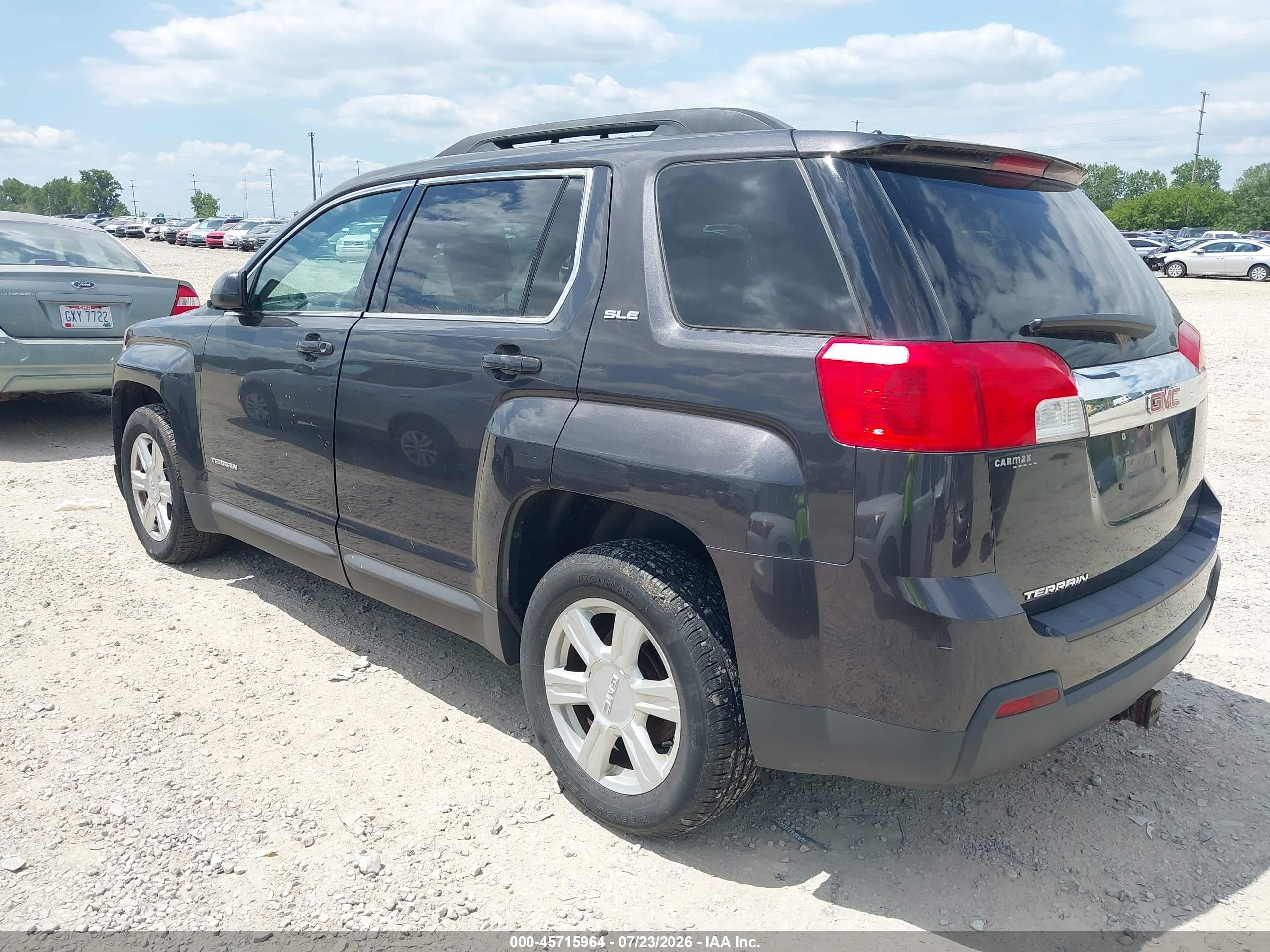 2014 Gmc Terrain Sle-2 Gray vin: 2GKALREK8E6193267