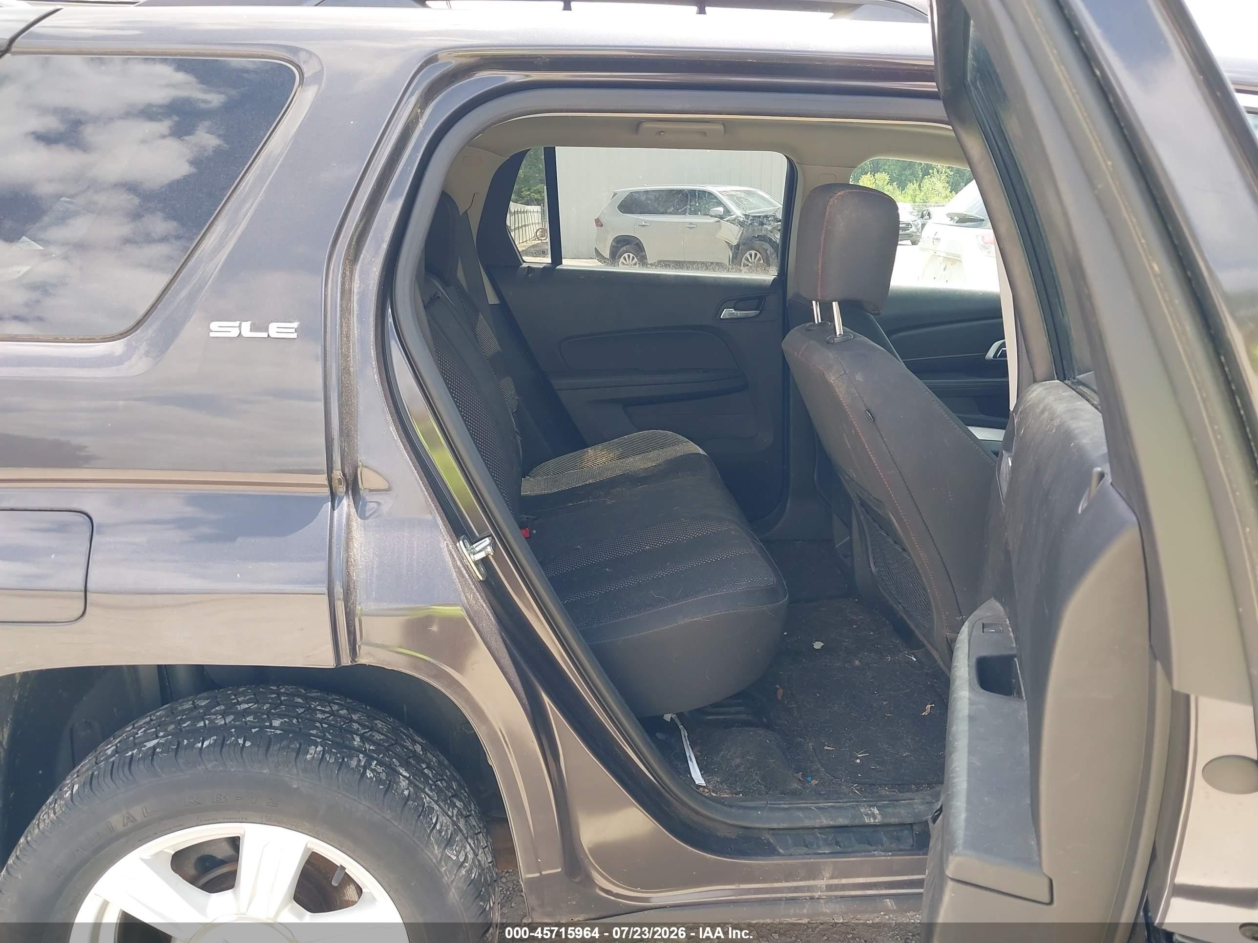 2014 Gmc Terrain Sle-2 Gray vin: 2GKALREK8E6193267
