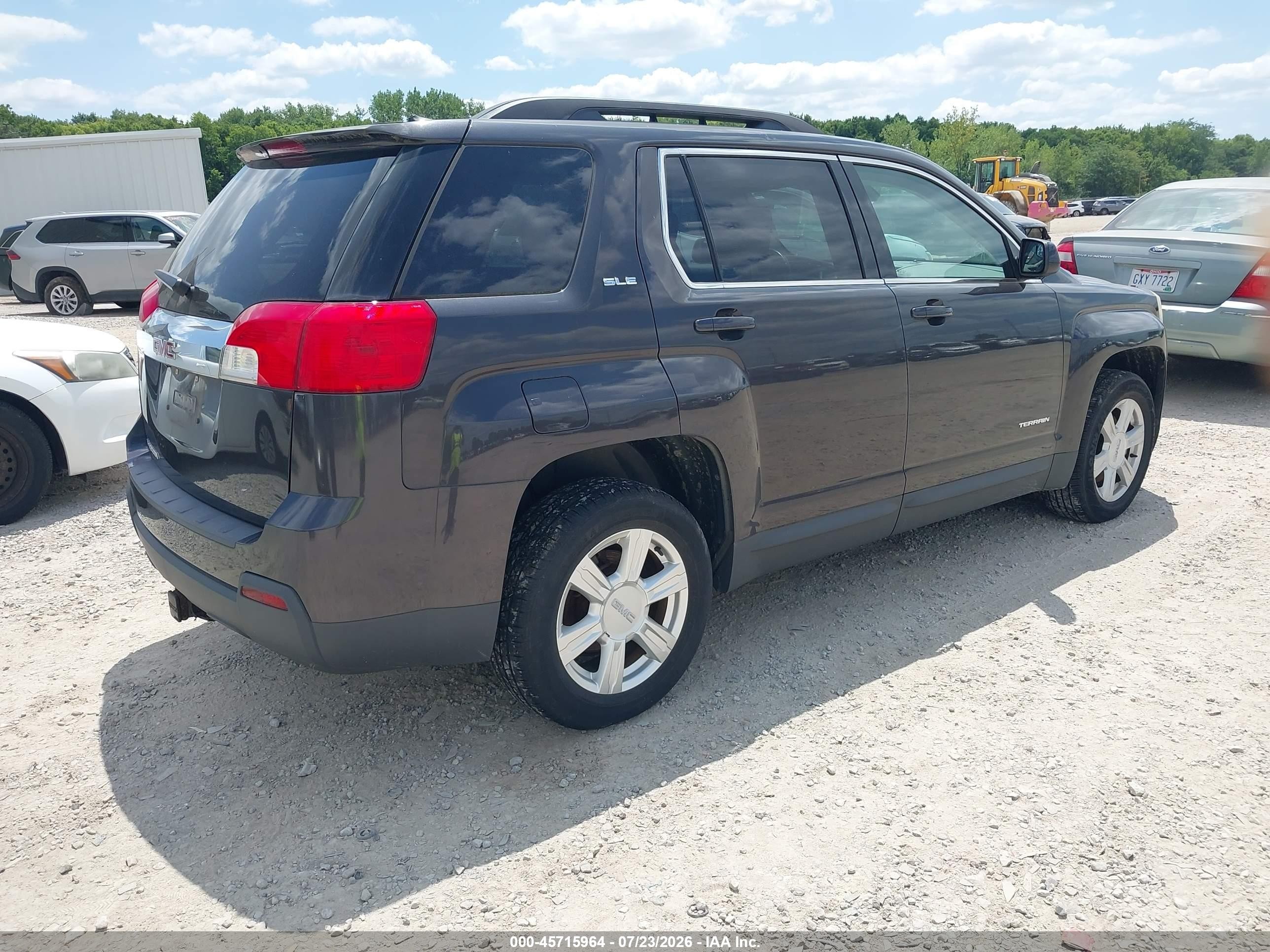 2014 Gmc Terrain Sle-2 Gray vin: 2GKALREK8E6193267