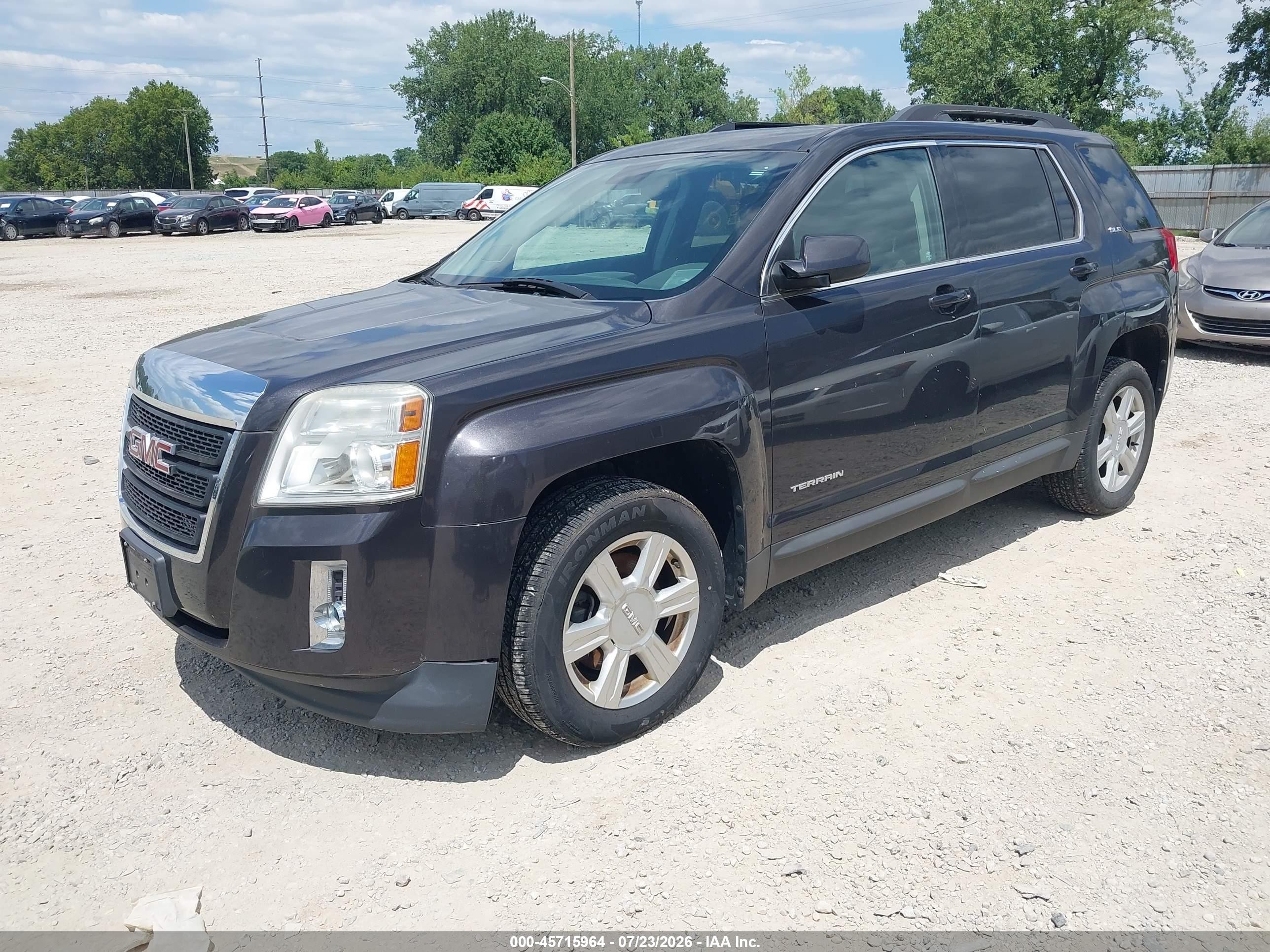 2014 Gmc Terrain Sle-2 Gray vin: 2GKALREK8E6193267