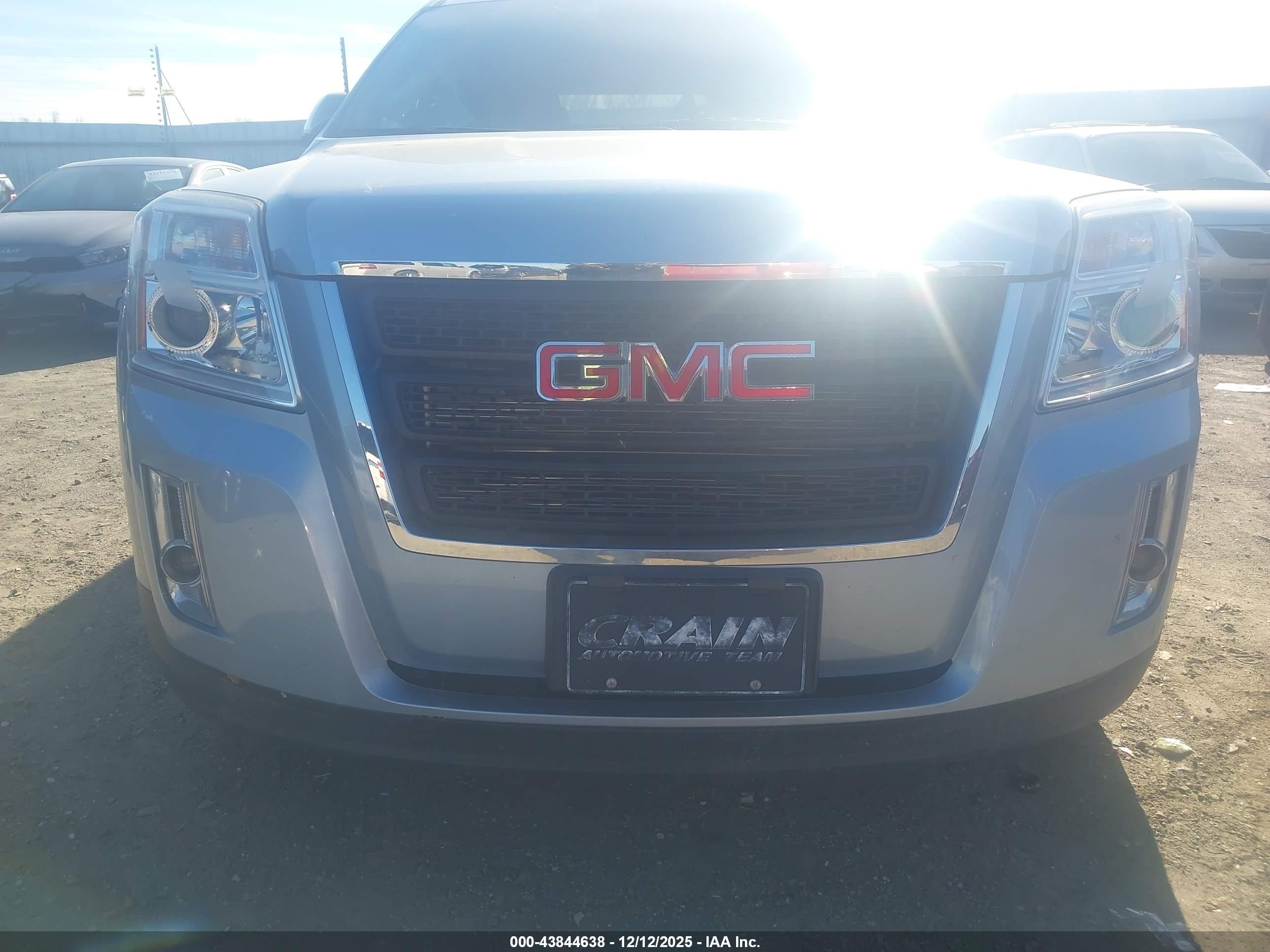 2014 Gmc Terrain Sle-2 Light Blue vin: 2GKALREK8E6282949