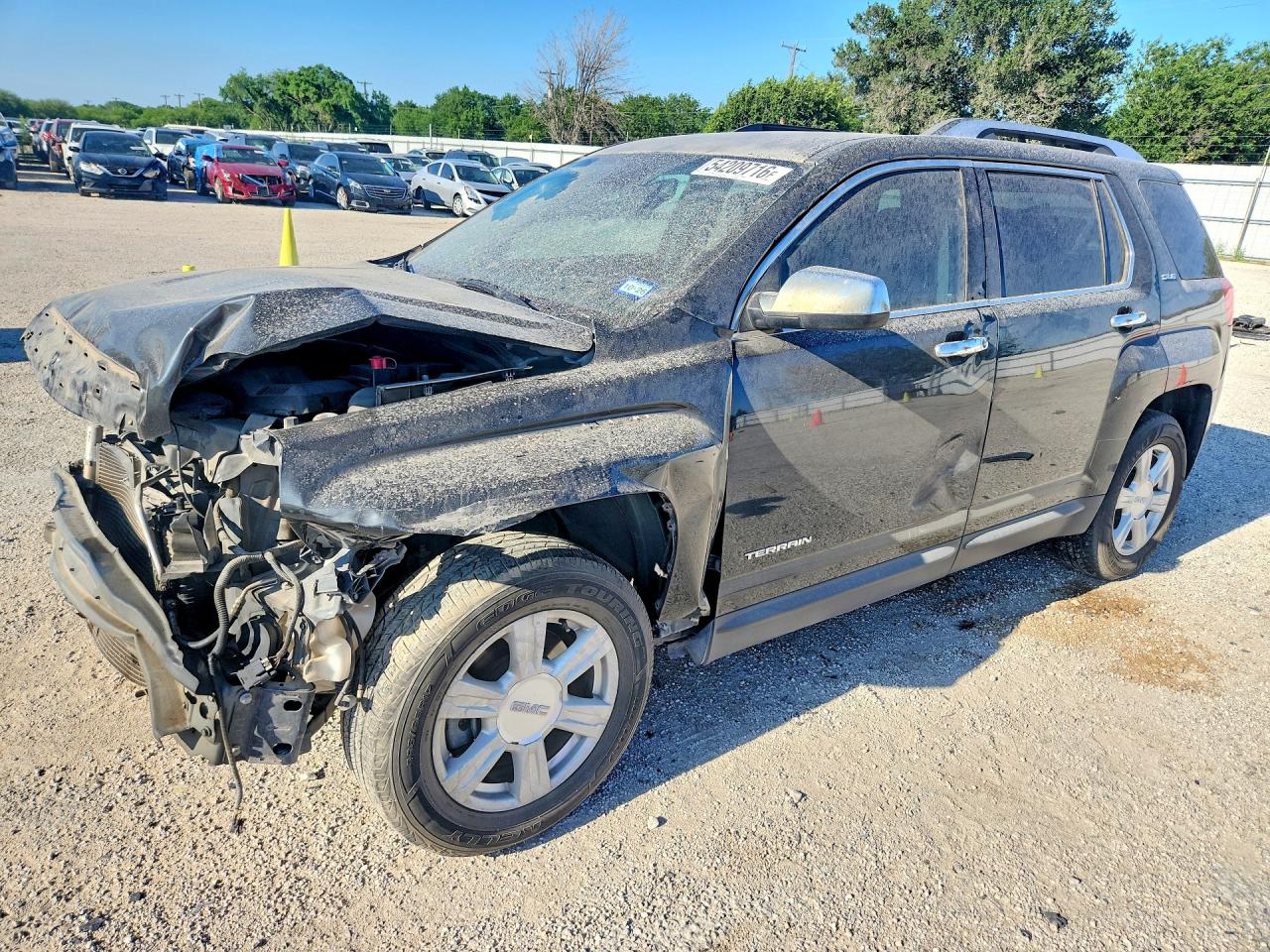2014 Gmc Terrain Sle Black vin: 2GKALREK8E6293997