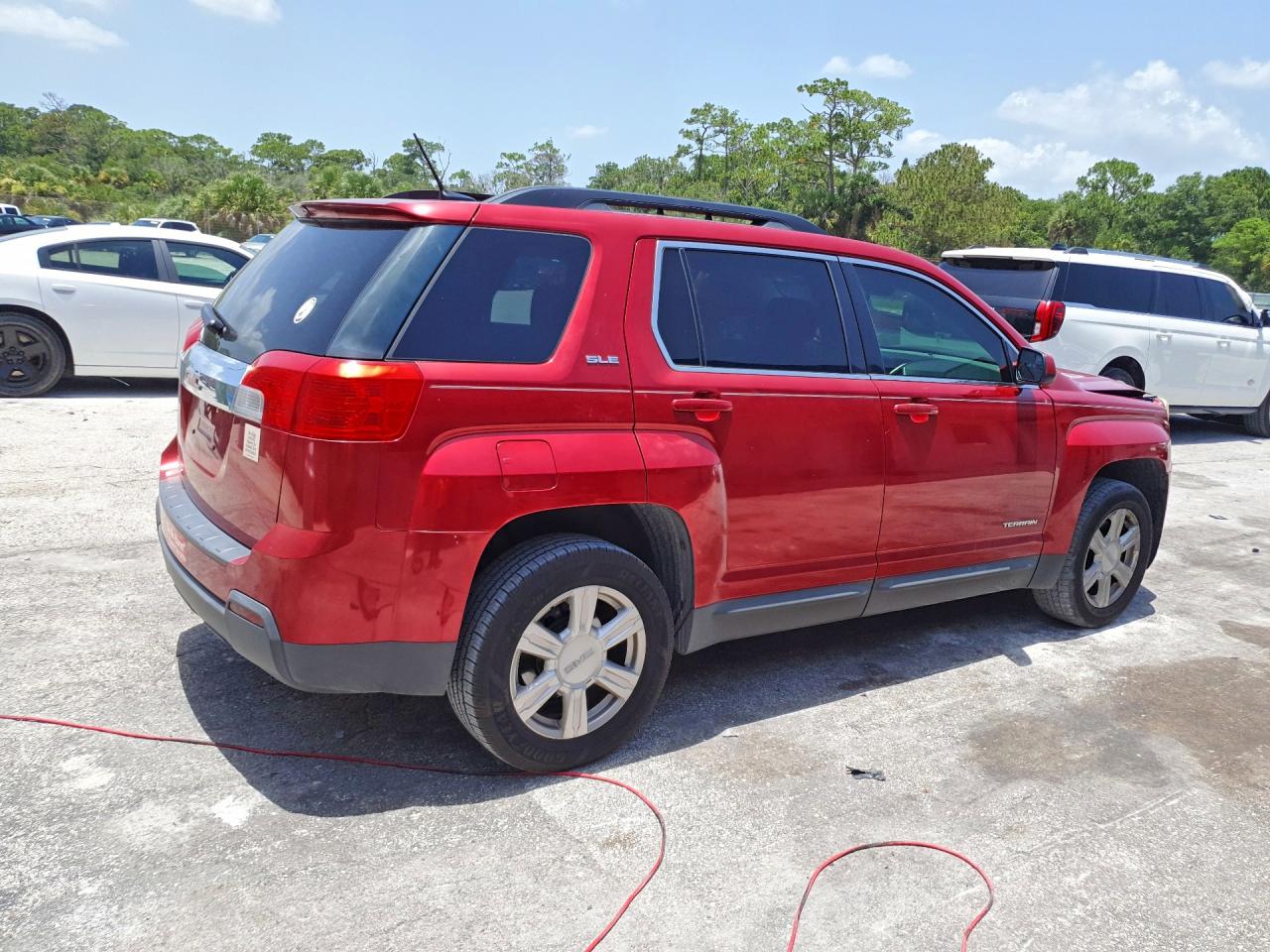 2014 Gmc Terrain Sle Red vin: 2GKALREK8E6360629