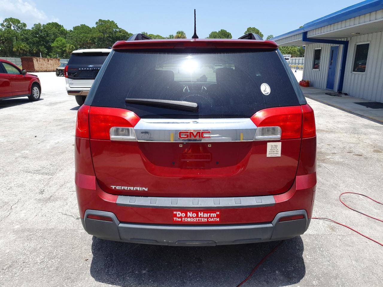 2014 Gmc Terrain Sle Red vin: 2GKALREK8E6360629