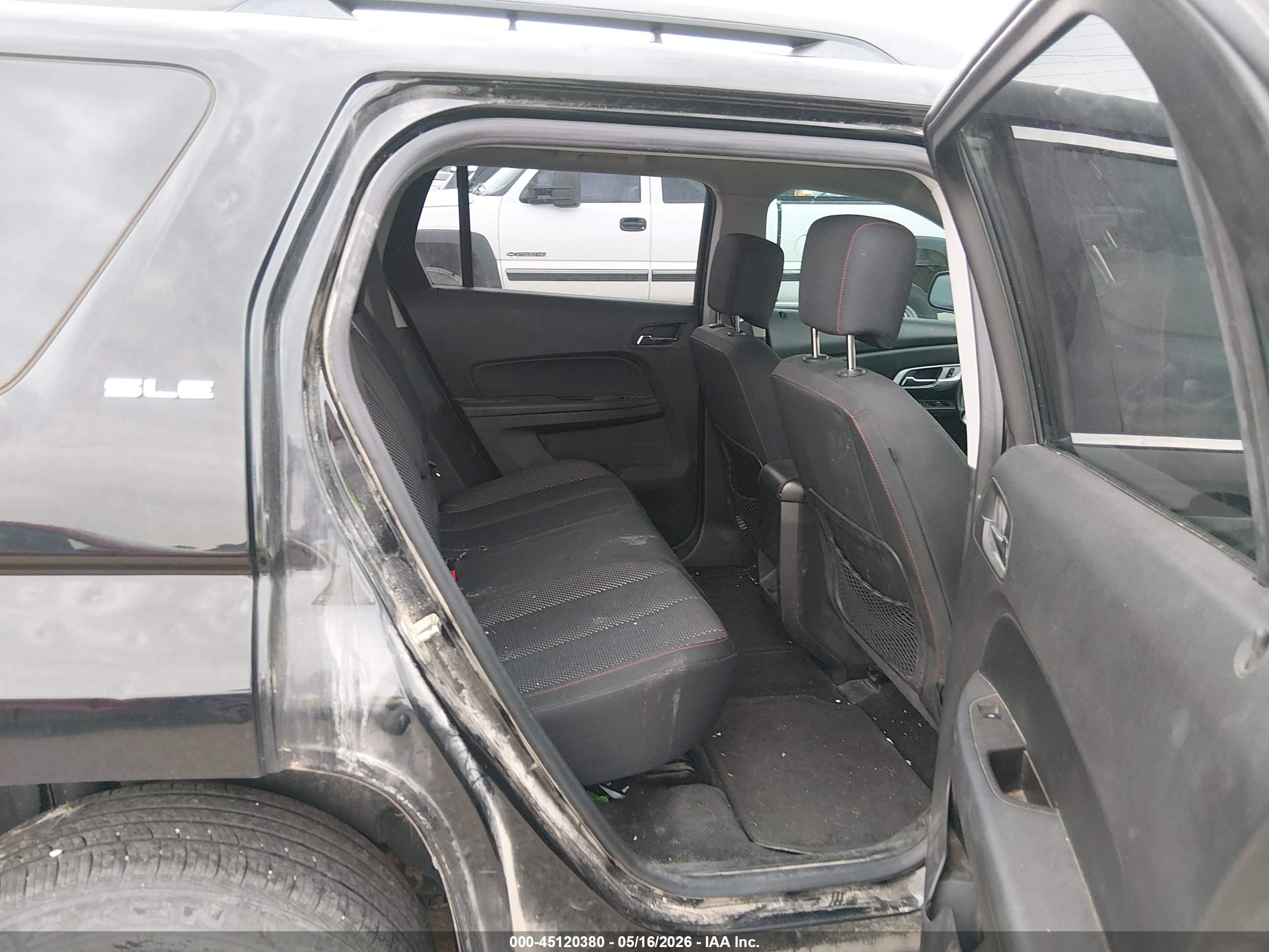 2015 Gmc Terrain Sle-2 Black vin: 2GKALREK8F6241951