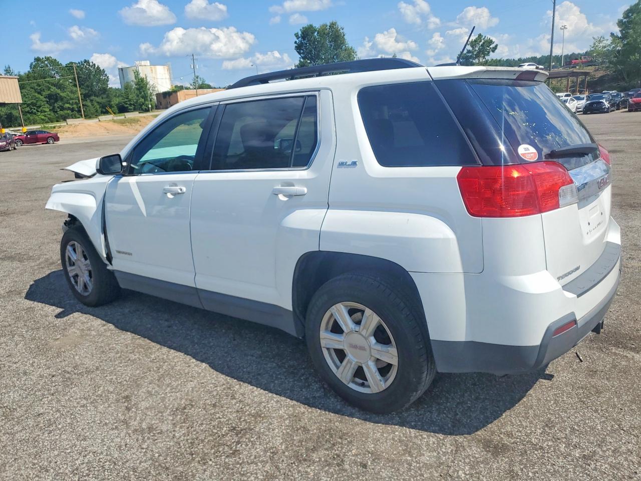 2015 Gmc Terrain Sle White vin: 2GKALREK8F6347557