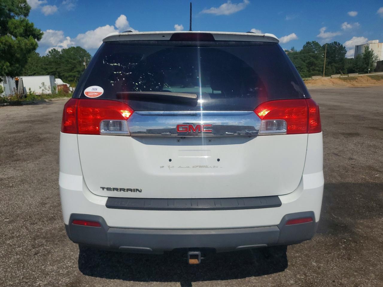 2015 Gmc Terrain Sle White vin: 2GKALREK8F6347557