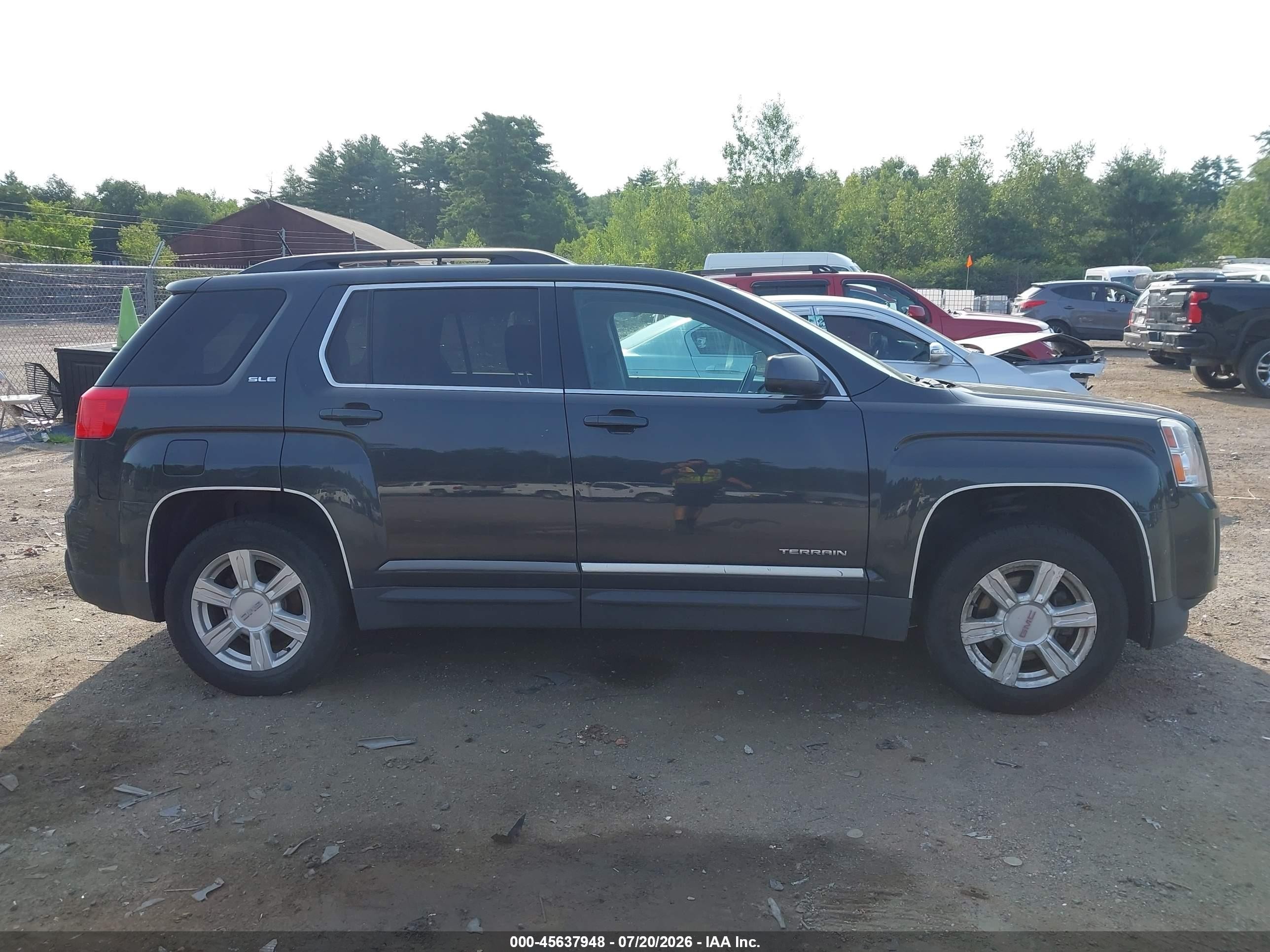 2014 Gmc Terrain Sle-2 Gray vin: 2GKALREK9E6143767